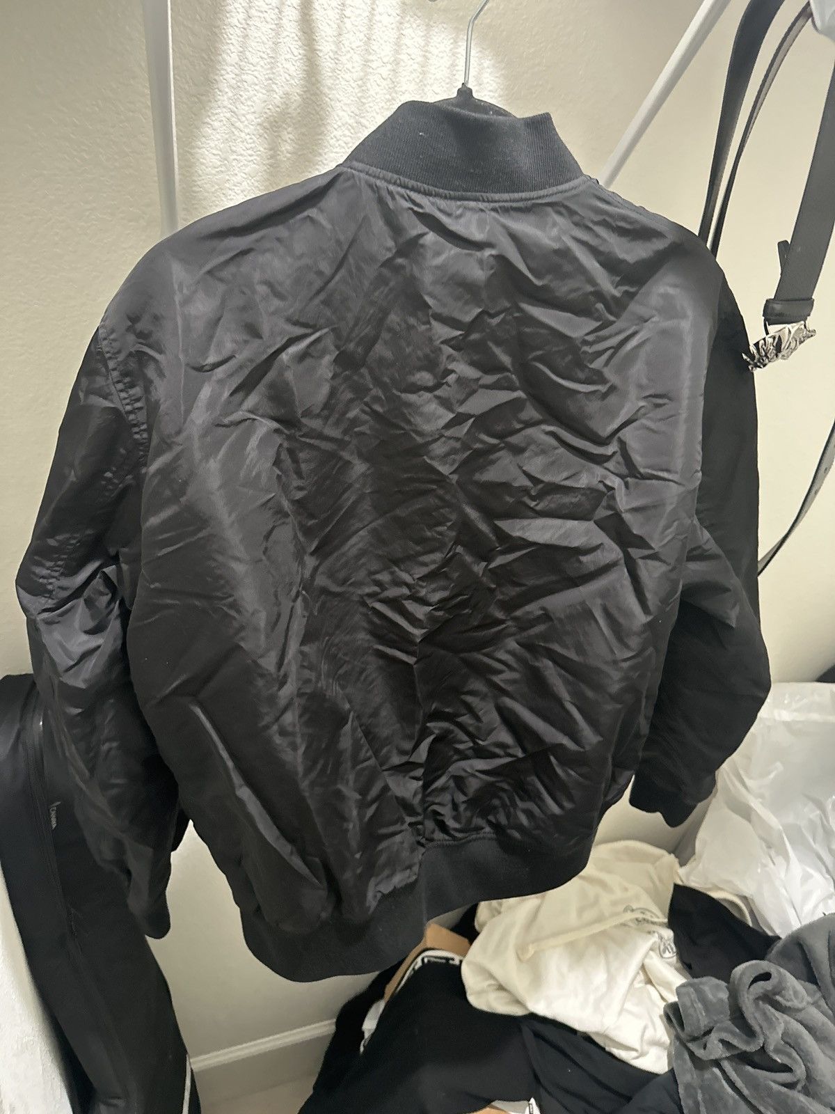 Versace Versace Black Baroque Reversible Bomber Size US M / EU 48-50 / 2 - 4 Thumbnail
