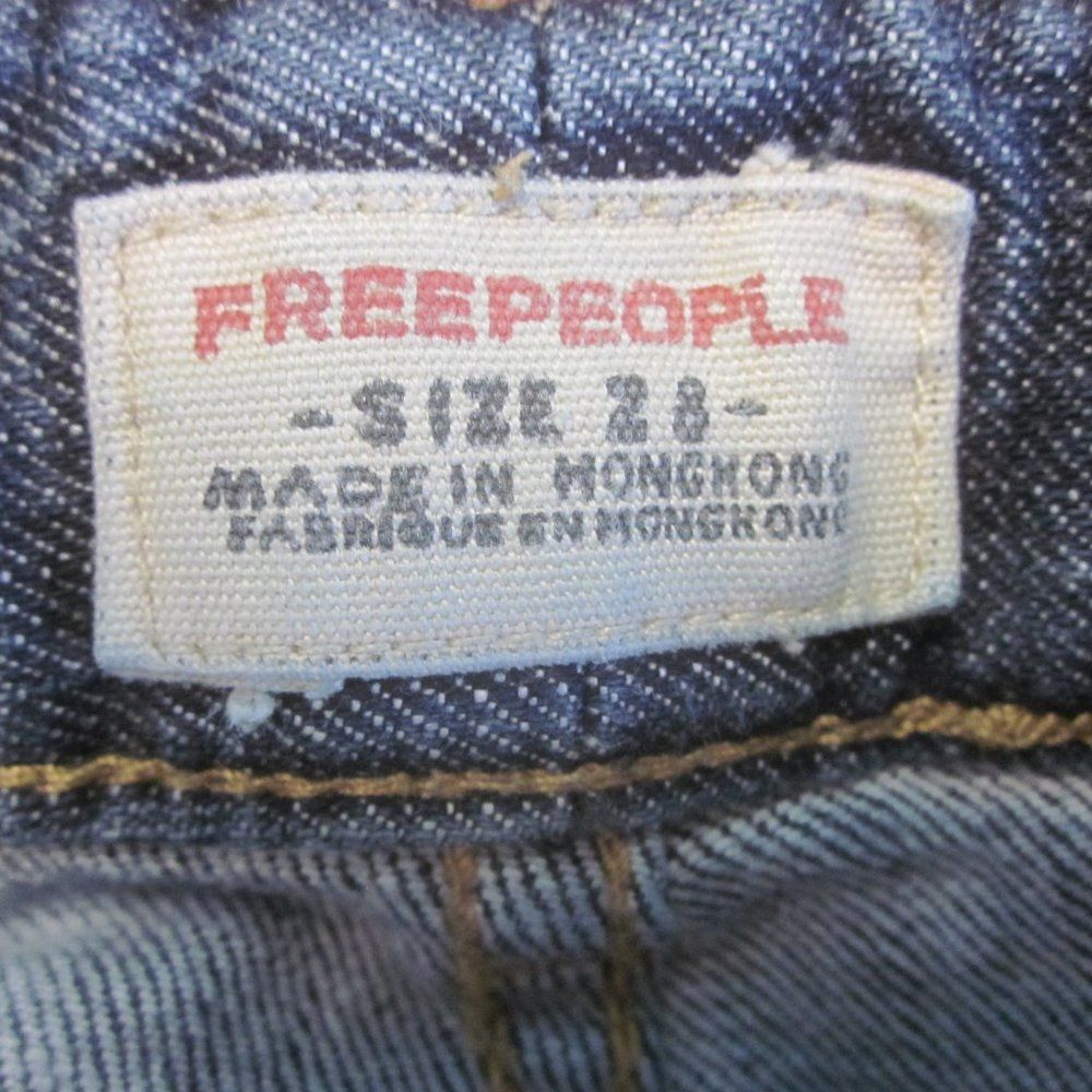 Free People VINTAGE 90's Free People Low Rise Bootcut Denim Jeans Size 28 Size 28" / US 6 / IT 42 - 3 Thumbnail