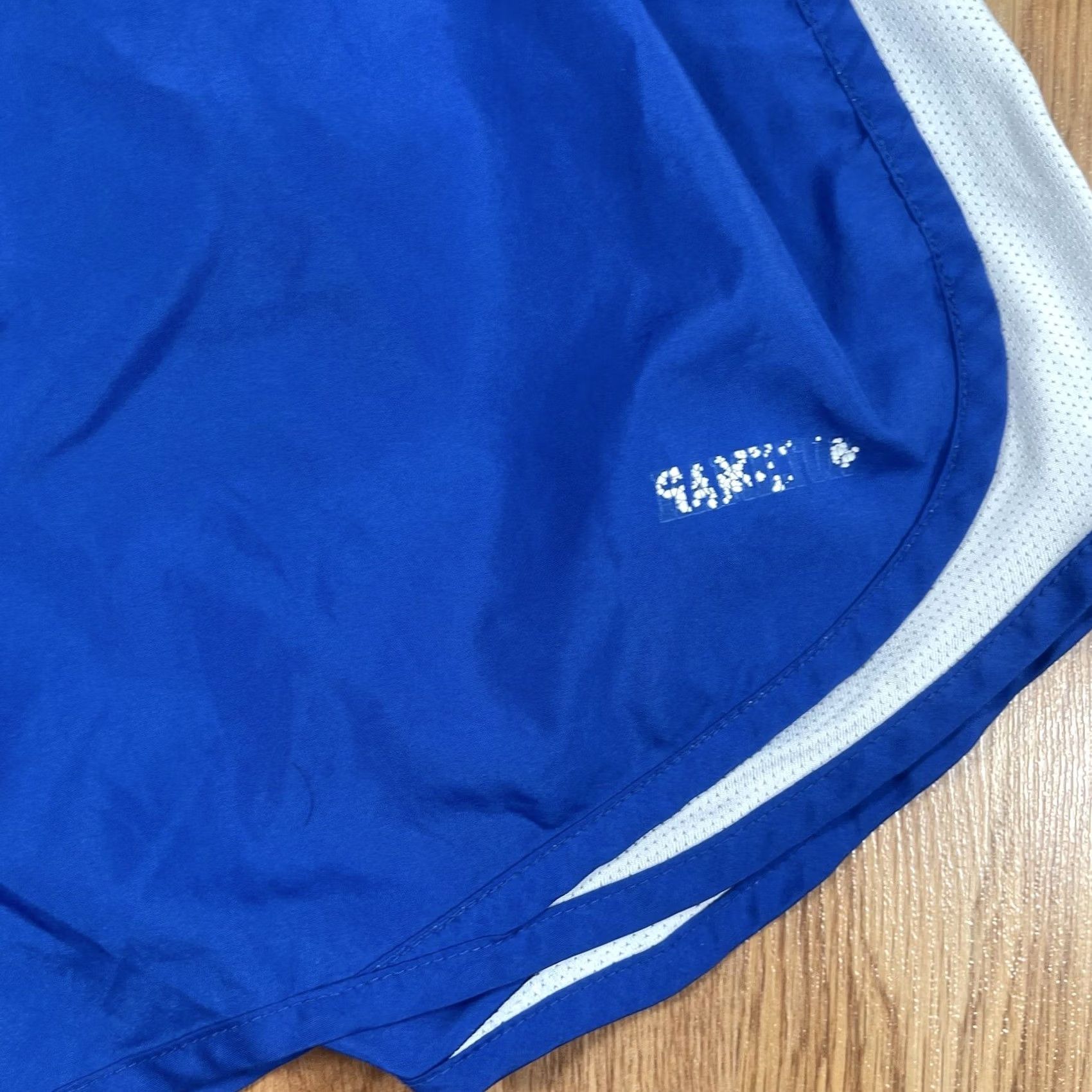 Nike Nike Womens XL Blue Dri-Fit Athletic Running Swimming Cross Training Shorts - Excellent Condition Size 40" / US 18 - 3 Thumbnail