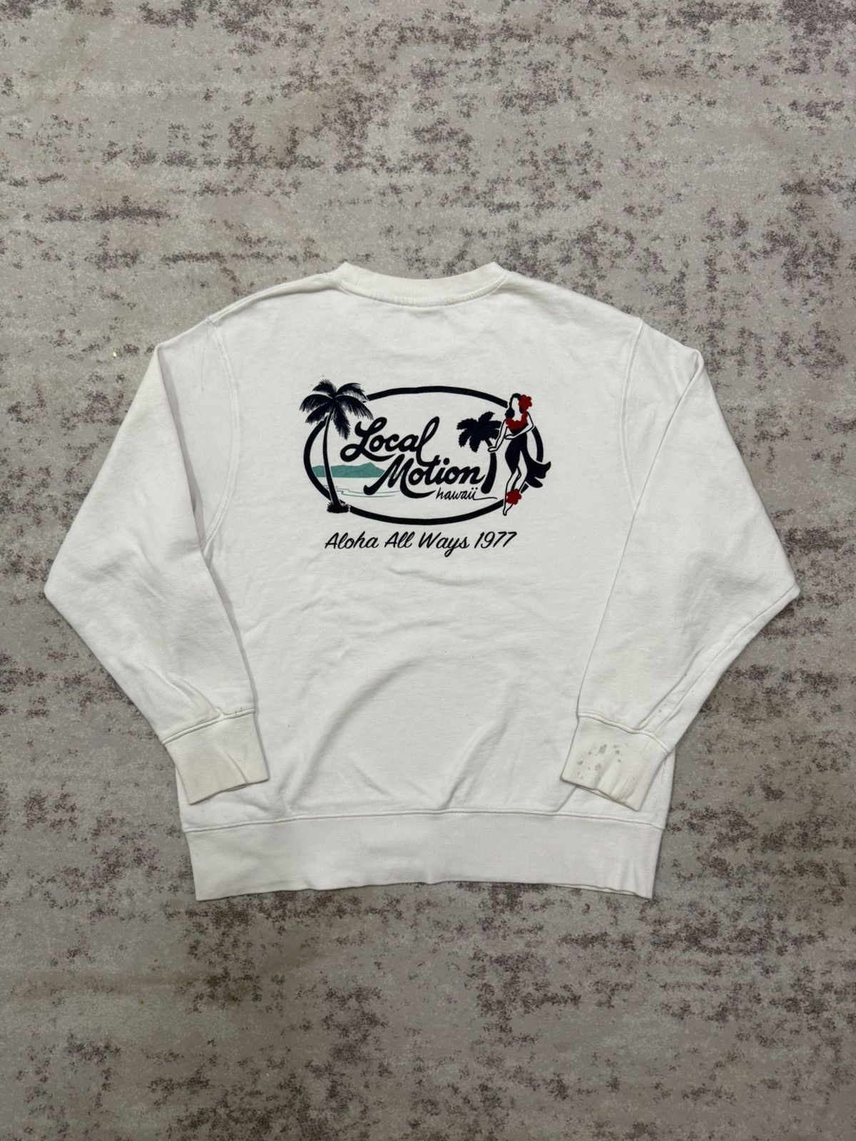 Vintage Local Motion Hawaii Aloha Allways Surfing style Sweatshirt Size US L / EU 52-54 / 3 - 12 Thumbnail