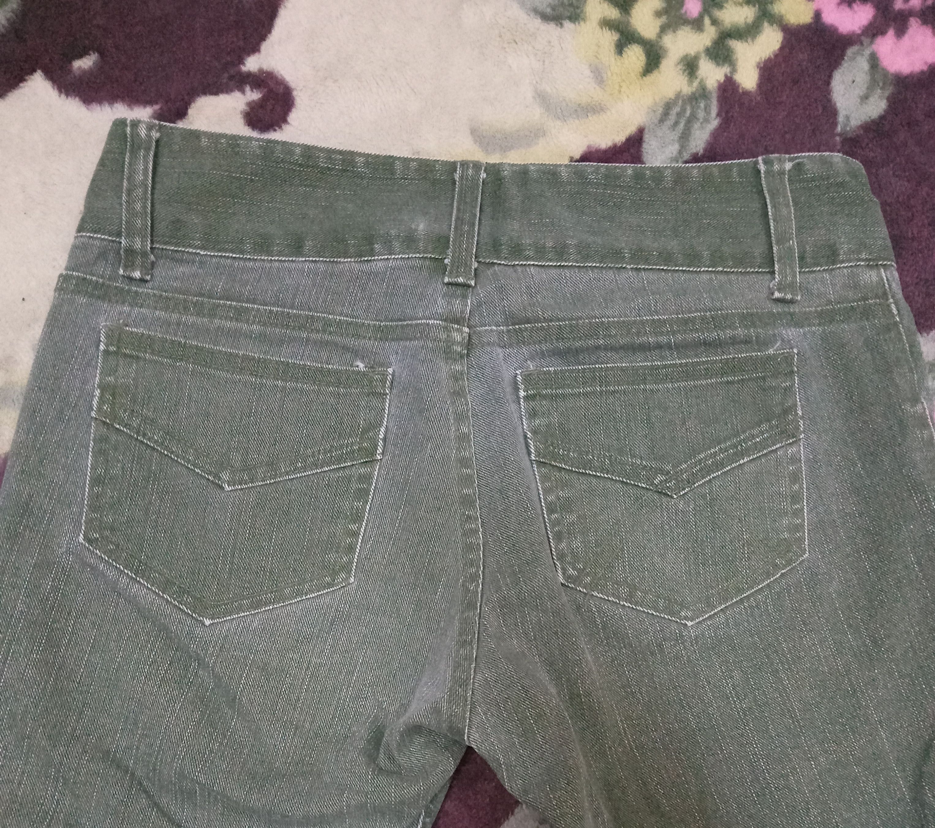 Other Ba - Tsu Batsu Buttons At Bottom Flare Pants Size 29" - 7 Thumbnail