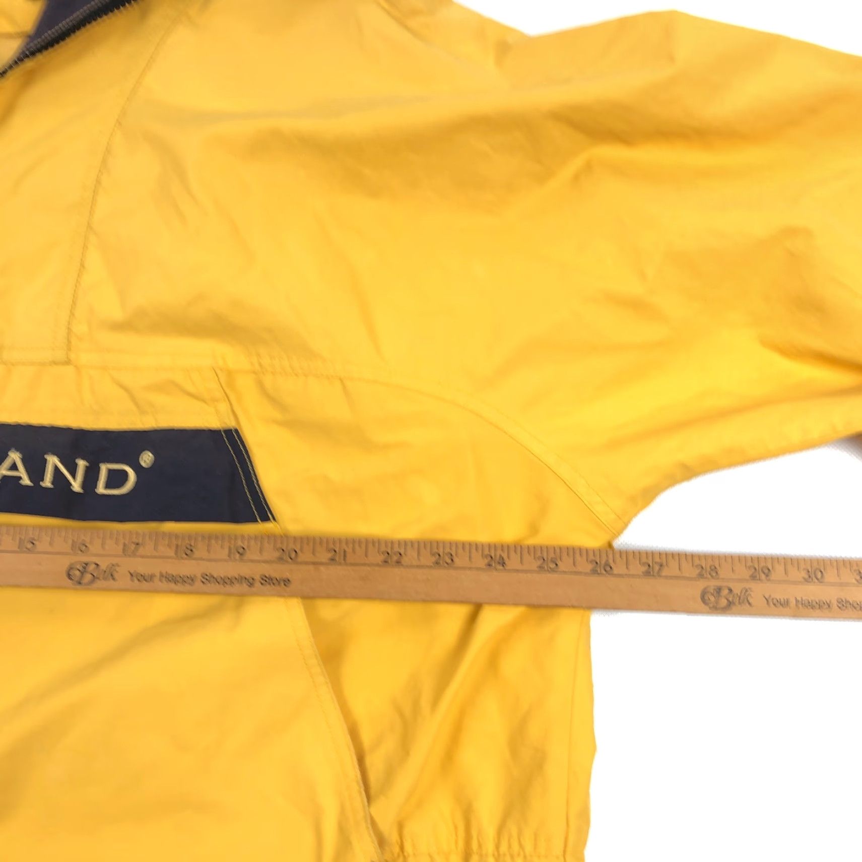 Timberland VINTAGE Timberland Anorak Jacket Mens XL Yellow Y2K Pullover Rain Wind Weathergear Size US XL / EU 56 / 4 - 5 Thumbnail