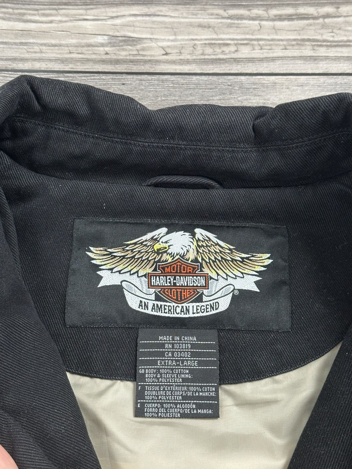 Harley Davidson × Vintage Vintage Y2K Harley Davidson Jacket Size US XL / EU 56 / 4 - 7 Thumbnail