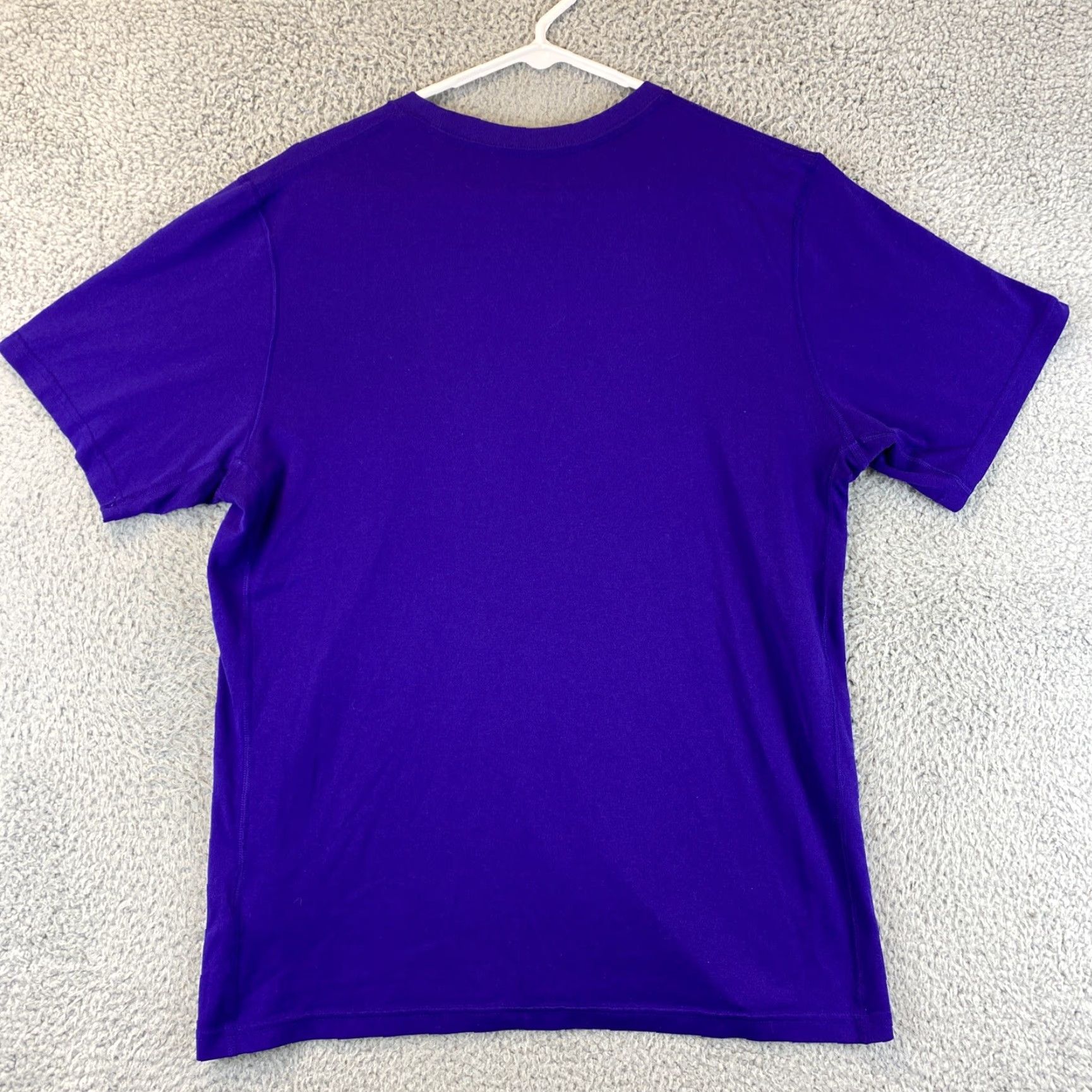 Nike Nike T-Shirt Short Sleeve Swoosh Logo Purple S Adult Small Regular Nike 67-1 Mens Size US S / EU 44-46 / 1 - 8 Thumbnail