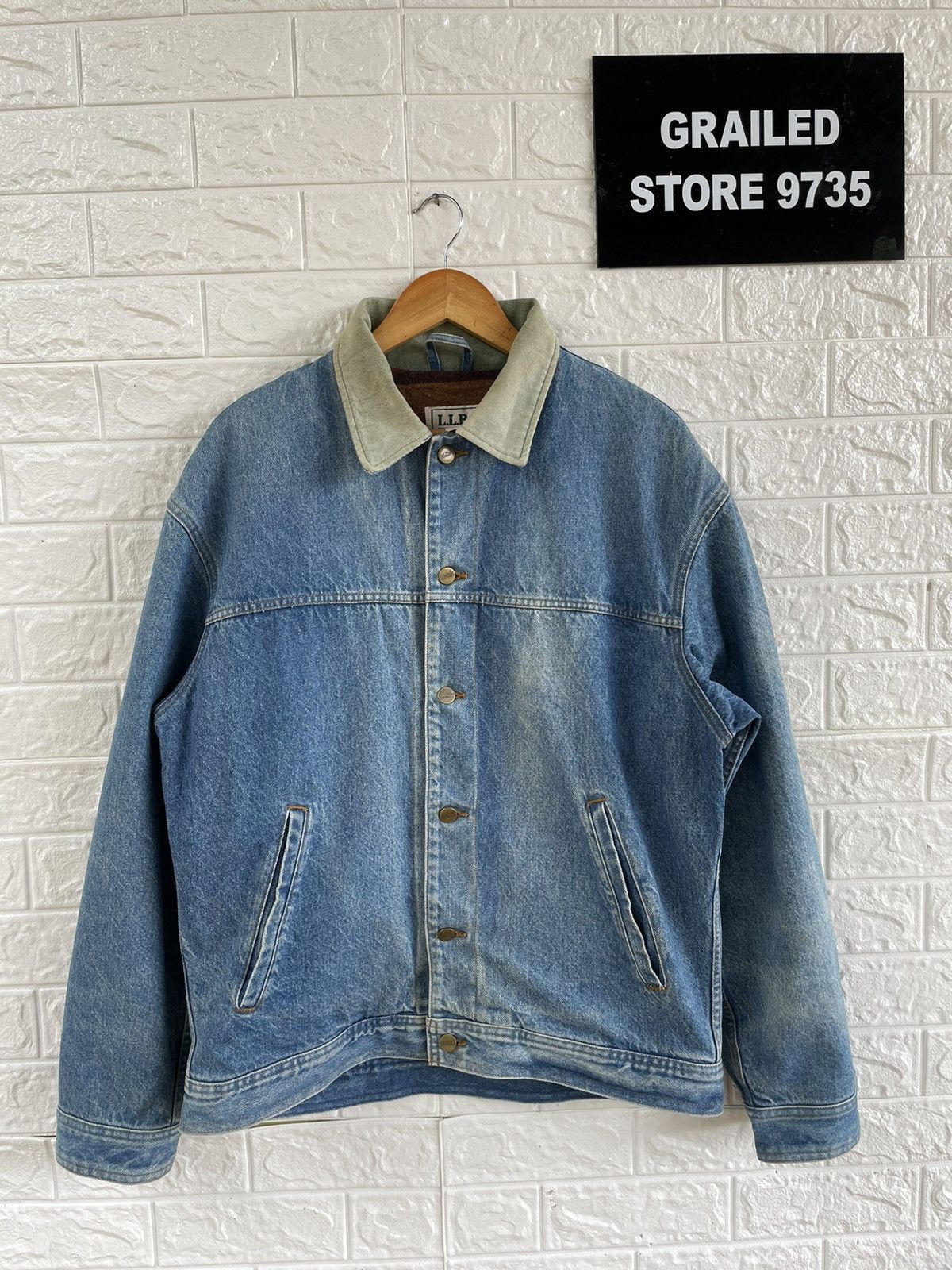 Japanese Brand Vintage L.L.Bean Denim Jacket Size US M / EU 48-50 / 2 - 1 Thumbnail