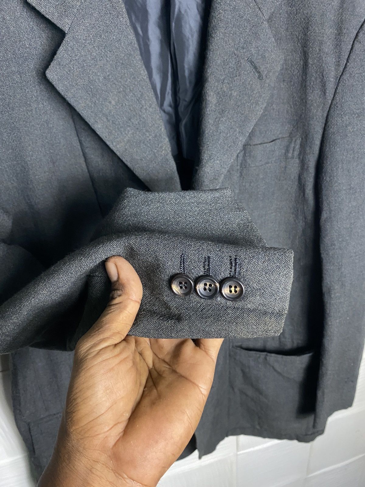 Comme des Garcons Homme Comme des garcons woll jacket Size US M / EU 48-50 / 2 - 5 Thumbnail