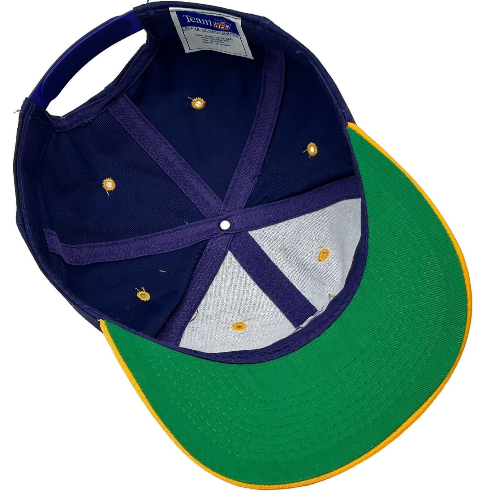 NFL Vintage 90s Minnesota Vikings Hat Baseball Cap Purple NFL Size ONE SIZE - 7 Thumbnail