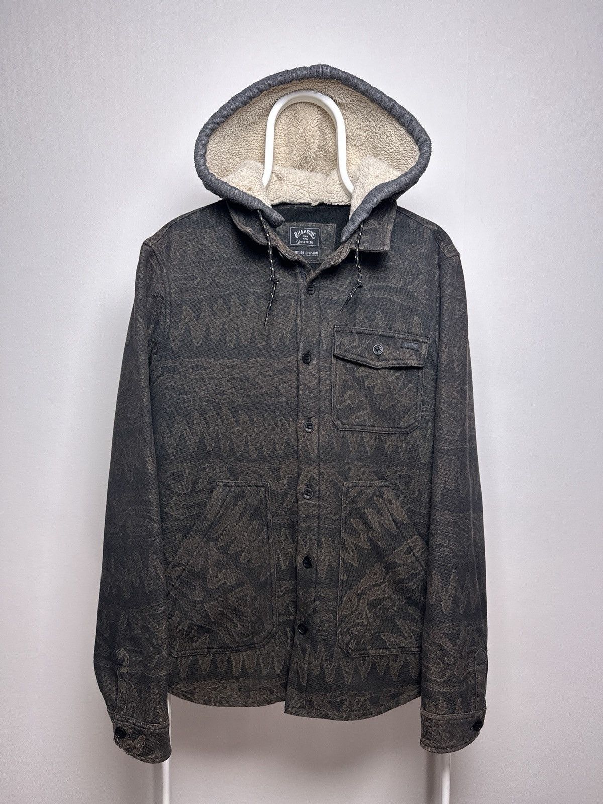 Billabong Billabong Recycler Adventure Division Flannel Hooded Jacket Size US M / EU 48-50 / 2 - 1 Thumbnail