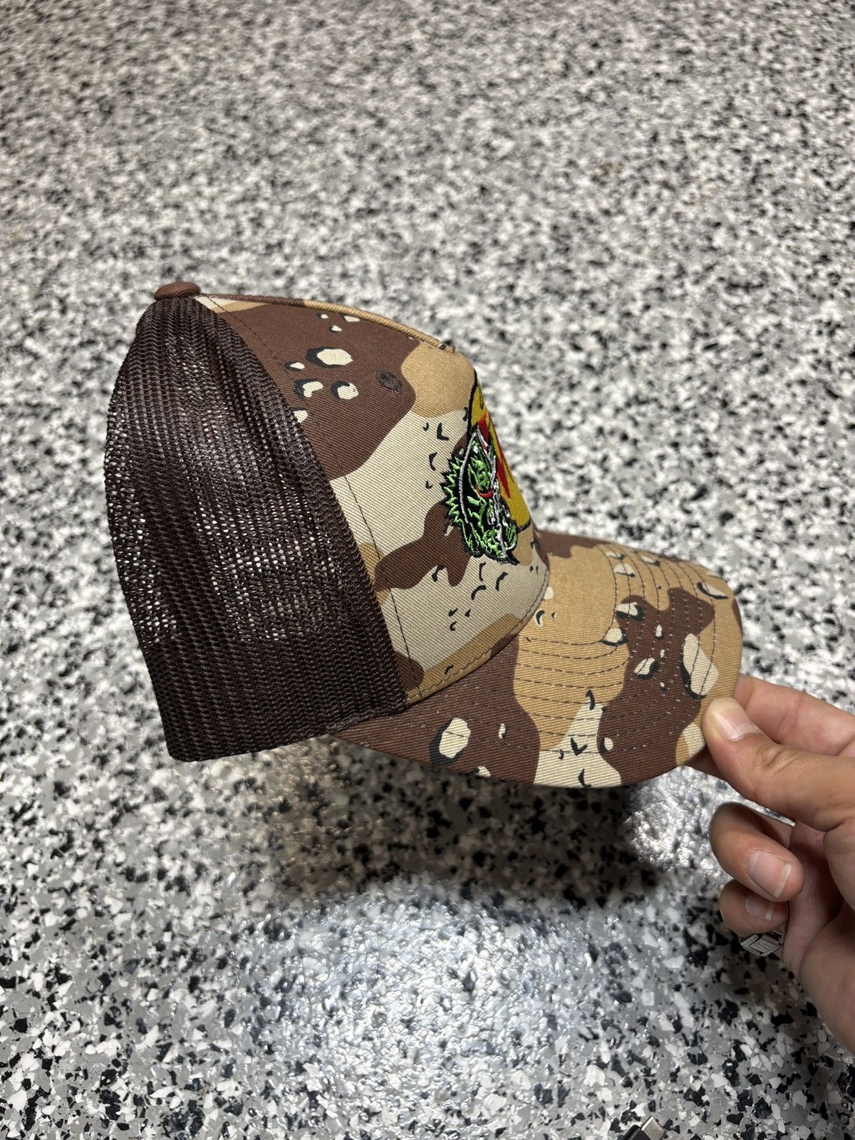 Warren Lotas 2024 Warren Lotas “Warren Pro Shop” Camo Truckers Hat OSFM Size ONE SIZE - 4 Thumbnail