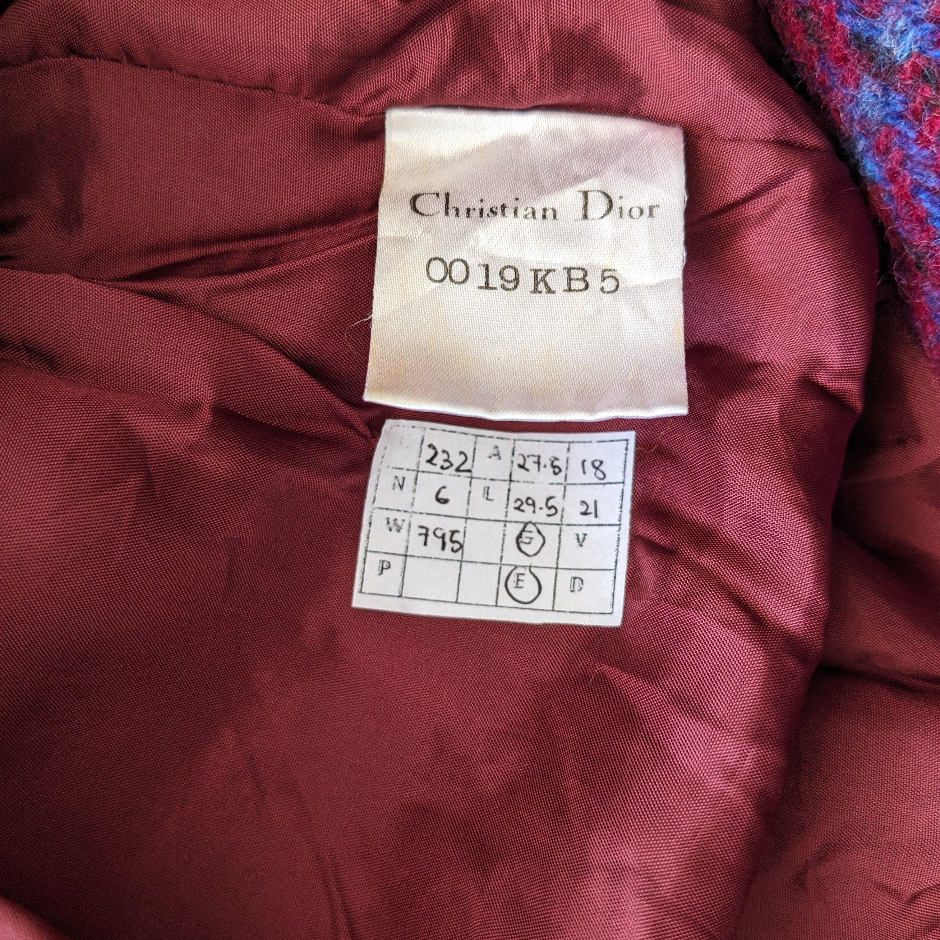 Christian Dior Monsieur Vintage CHRISTIAN DIOR Luxury Brand Jacket Size US XXL / EU 58 / 5 - 8 Thumbnail