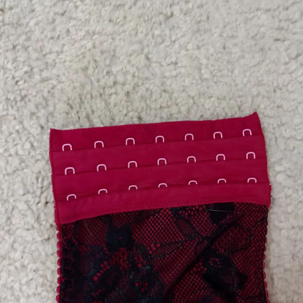 Other Secrets In Lace 3XL Crimson Corset Bralette — Rare Archive Size 3XL / US 20-22 - 6 Thumbnail