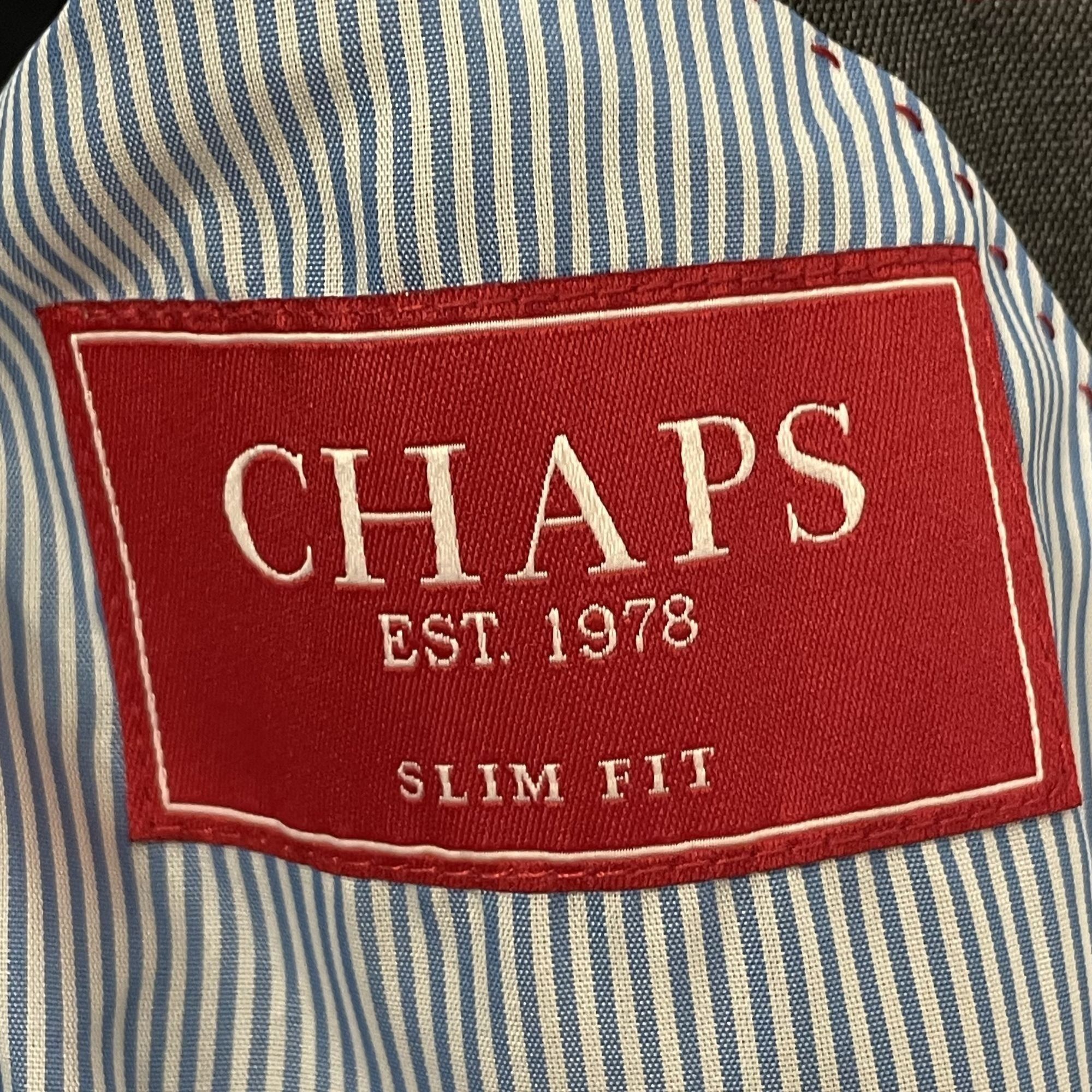 Chaps Ralph Lauren Chaps Ralph Lauren Charcoal Sport Coat MODERN Slim Jacket Size 38S - 5 Thumbnail