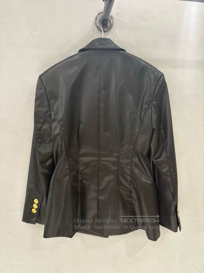 Versace Versace Black sheepskin coat Size US XL / EU 56 / 4 - 3 Thumbnail