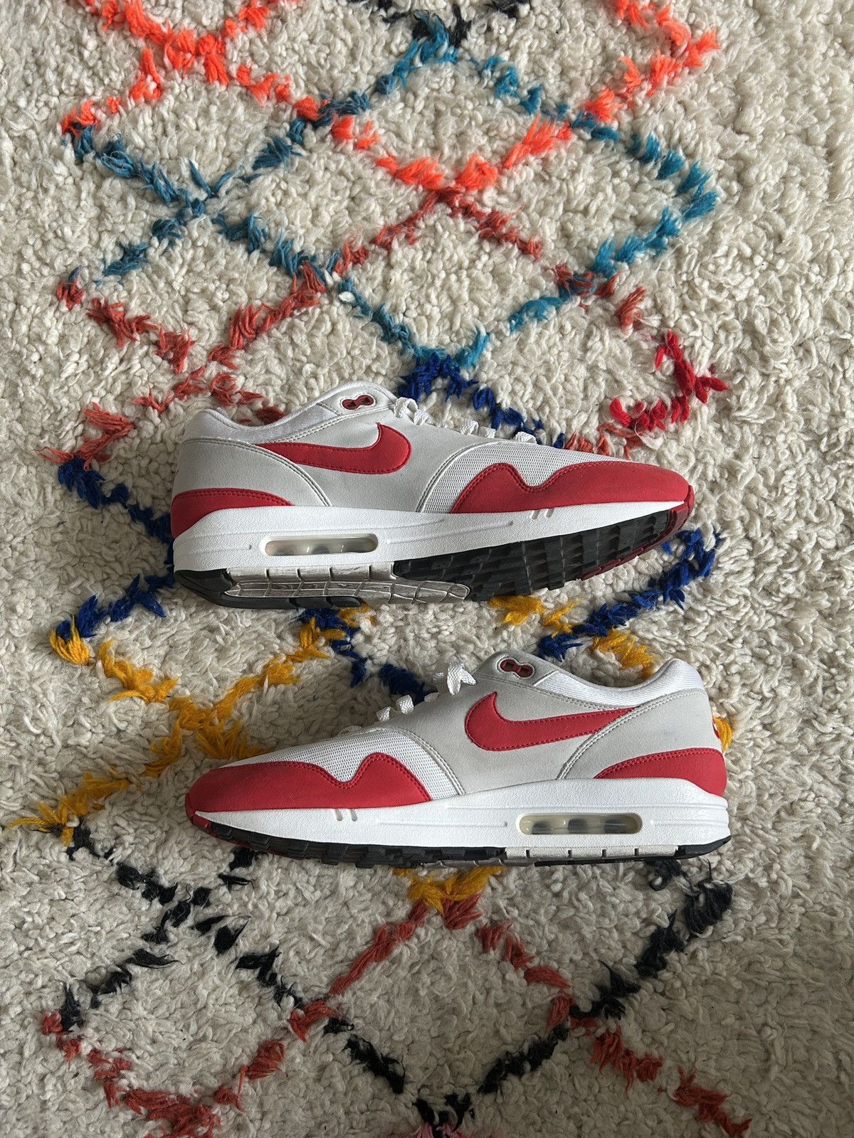 Nike Nike Air Max 1 Anniversary University Red 12US Size US 12 / EU 45 - 5 Thumbnail
