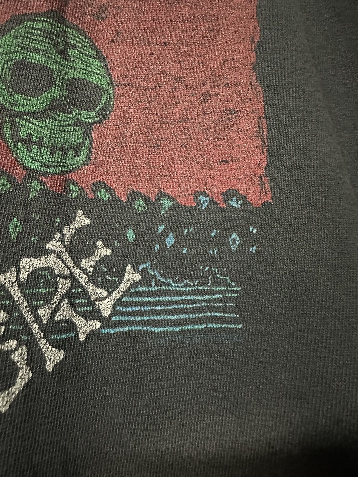 Band Tees Thrashed Vintage 90s The Offspring On The Hombray Faded Tee Size US L / EU 52-54 / 3 - 10 Thumbnail