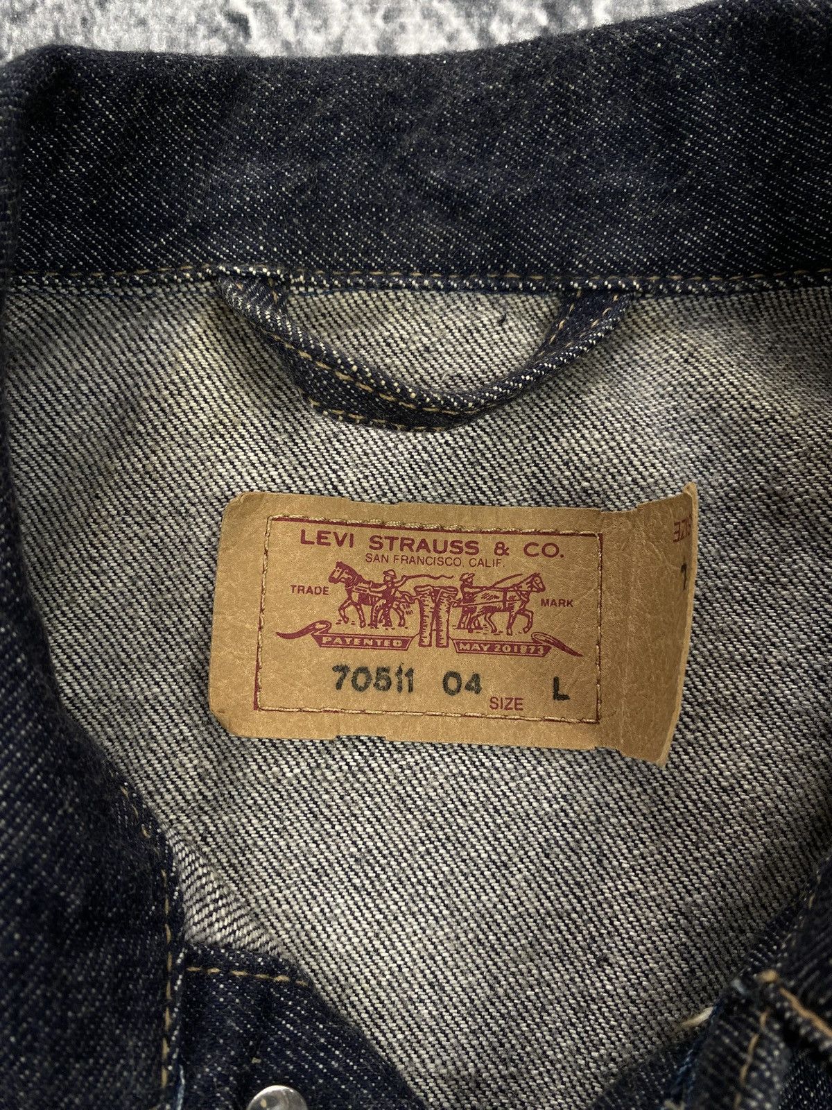 Levi's Vintage Clothing Vintage Jeans Jacket Levis Streetwear USA 90’ boxy Size US L / EU 52-54 / 3 - 9 Thumbnail