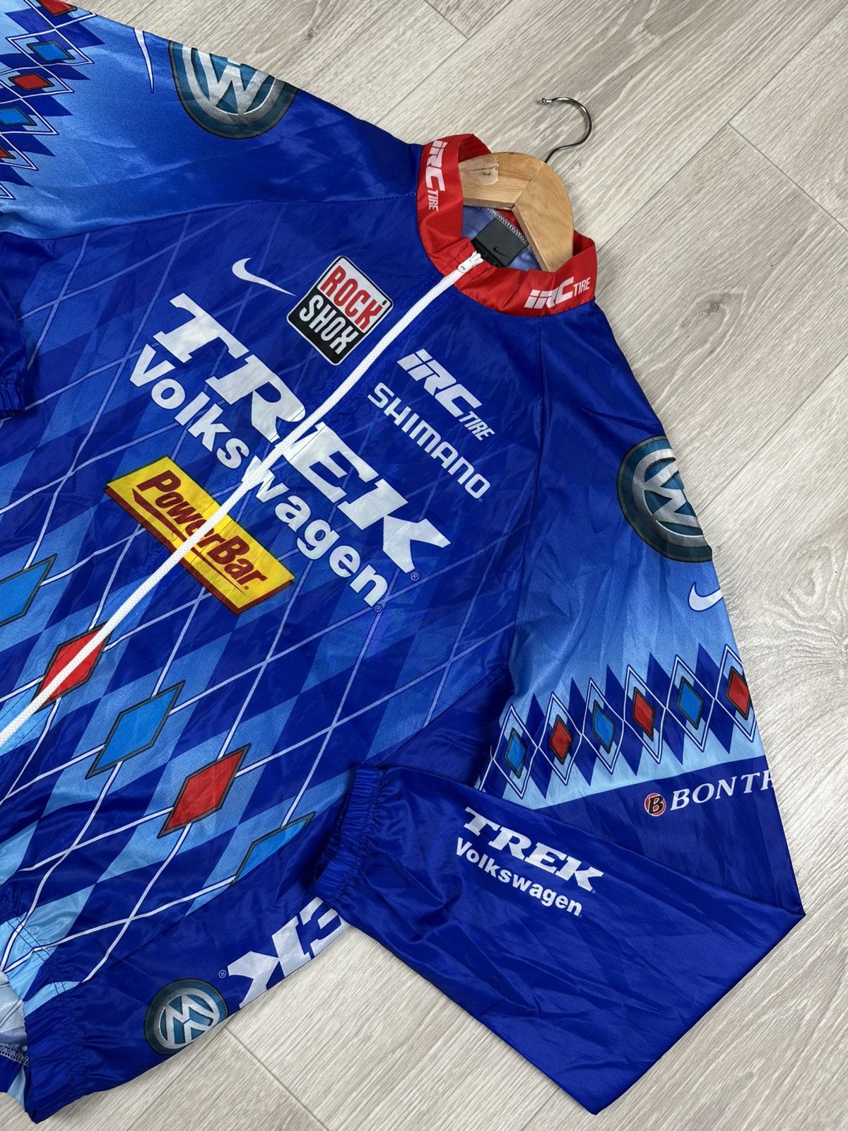 Nike × Vintage Nike Trek Volkswagen Vintage Cycling Jacket Windbreaker Size US L / EU 52-54 / 3 - 2 Thumbnail