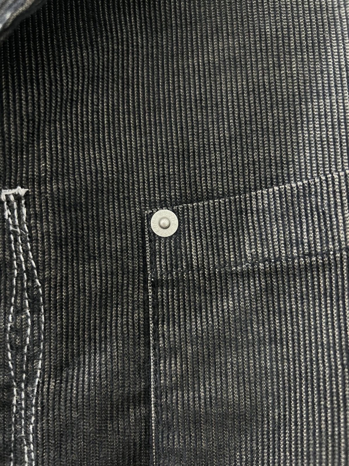 Stone Island 2002 Stone Island Pique Coverall Corduroy Shadow Jacket Size US L / EU 52-54 / 3 - 8 Thumbnail
