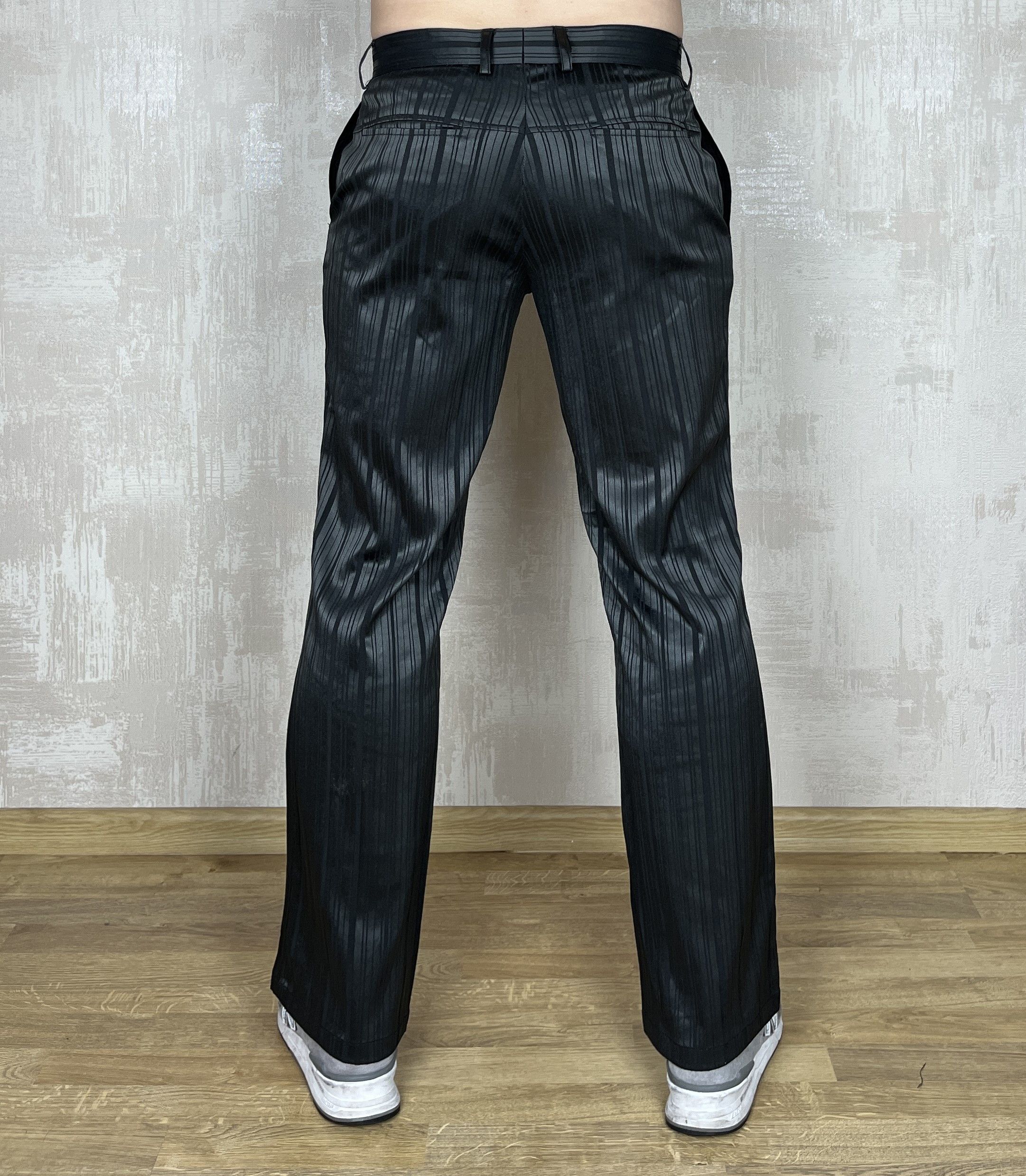 C&A Clockhouse C&A Striped Flared Disco Chino Pants Size US 32 / EU 48 - 13 Thumbnail
