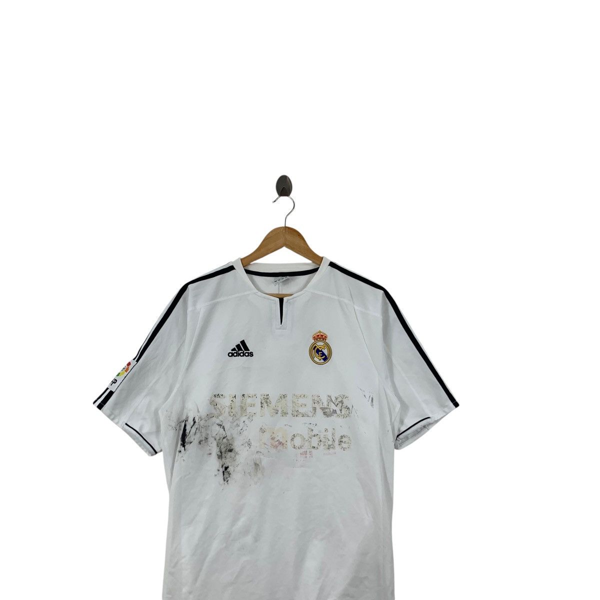 Adidas ADIDAS REAL MADRID Home 2004-2005 Season Football Jersey Size US S / EU 44-46 / 1 - 2 Thumbnail