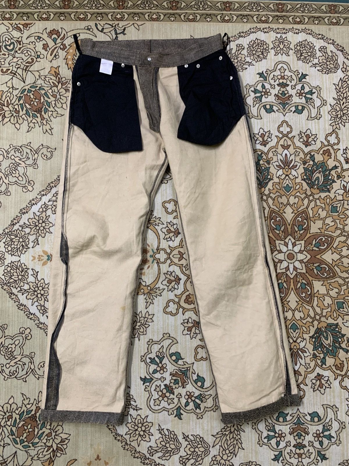 Japanese Brand VINTAGE AMORE PURO SKIN FLARE JEANS Size US 30 / EU 46 - 11 Thumbnail