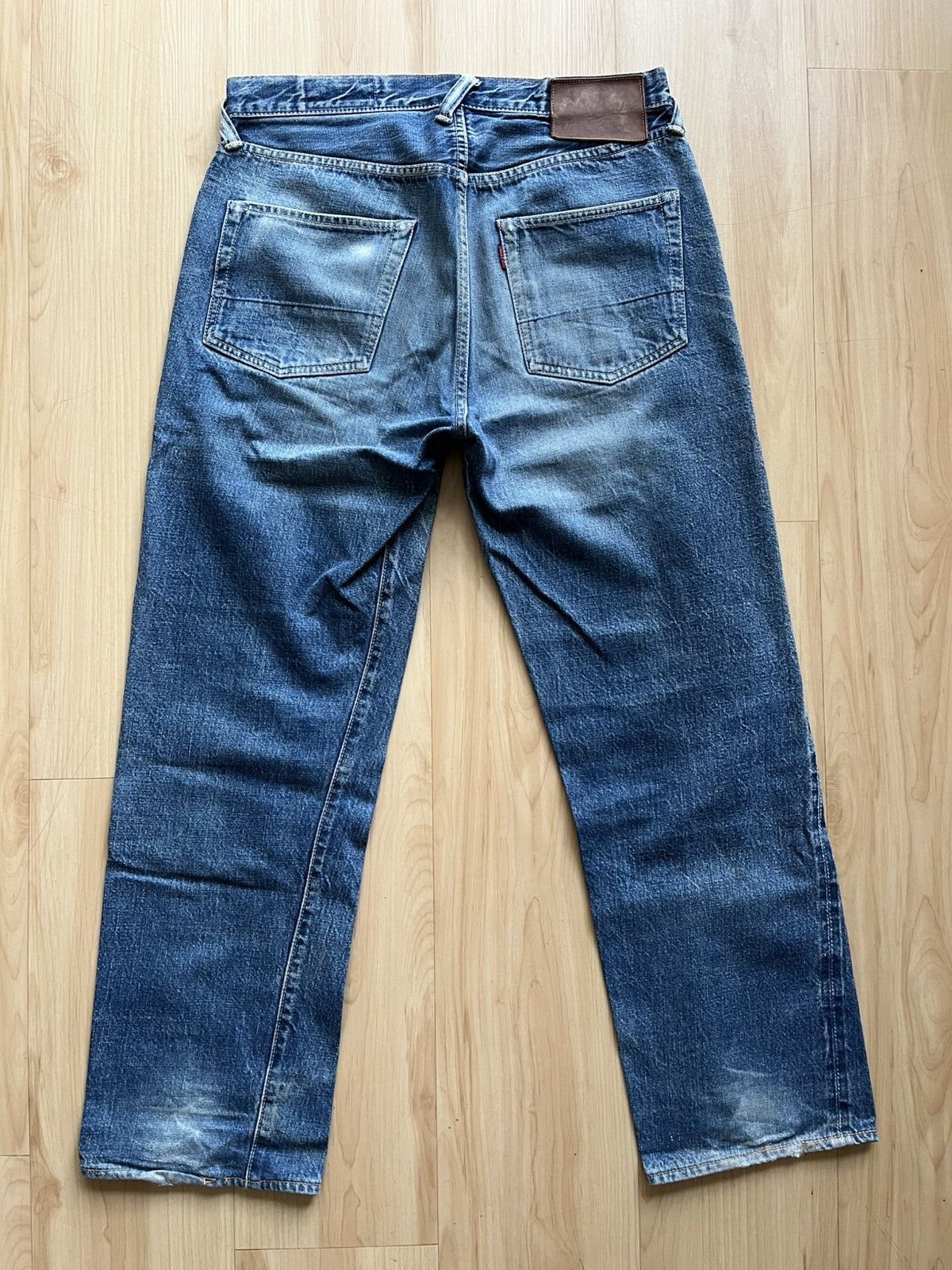 Evisu × Vintage vintage evisu siotani brothers denim jeans flare bootcut Size US 31 - 1 Thumbnail