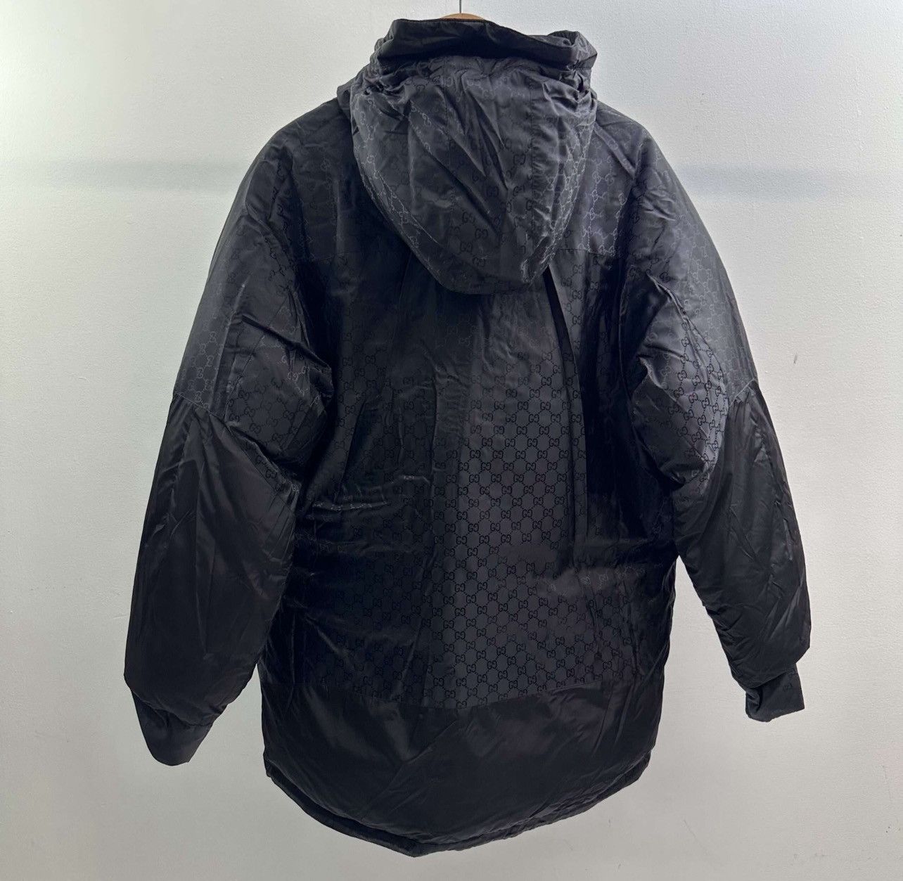 Gucci Gucci Monogram Loved Crest Puffer Jacket Size US XXL / EU 58 / 5 - 2 Thumbnail