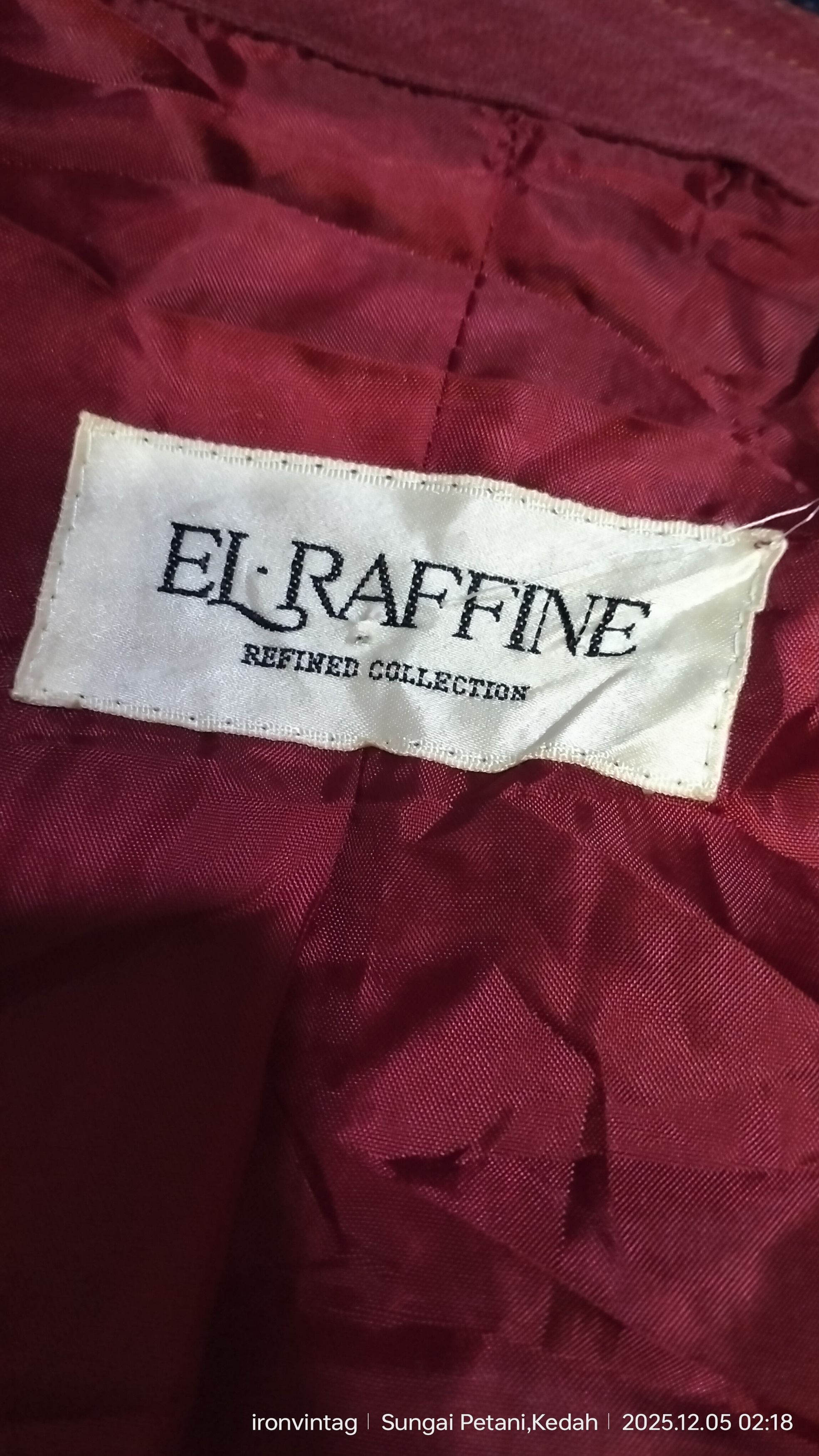 Other Vintage El Raffine Italy Jacket Size US L / EU 52-54 / 3 - 9 Thumbnail