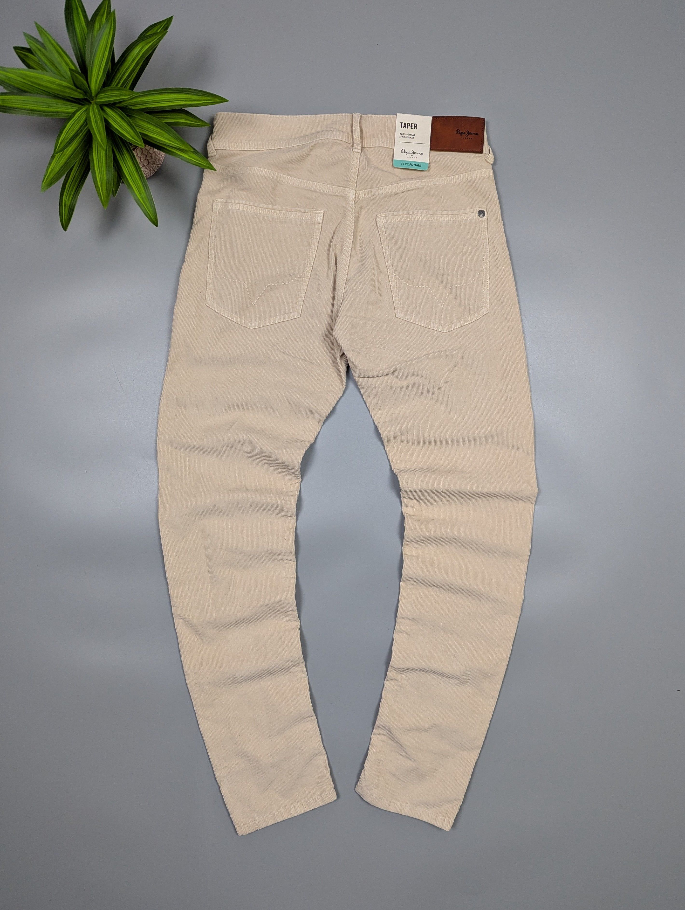 Pepe Jeans New Pepe Jeans Stanley Taper Corduroy Pants Size US 30 / EU 46 - 17 Thumbnail