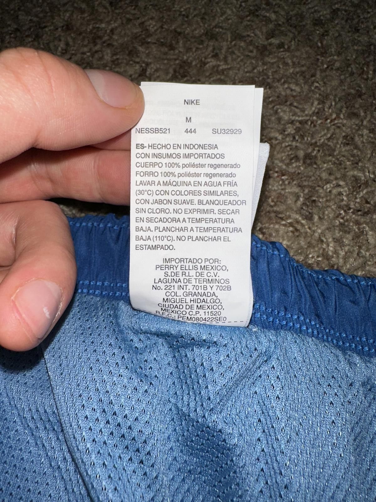 Nike Men's Nike Belted Packable 9" Volley Swim Shorts Size US 32 / EU 48 - 9 Thumbnail