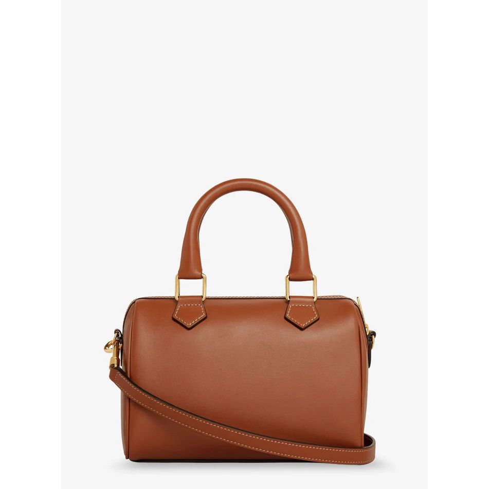 Celine CELINE Boston Small Brown Leather Top Handle Bag New Size ONE SIZE - 3 Thumbnail