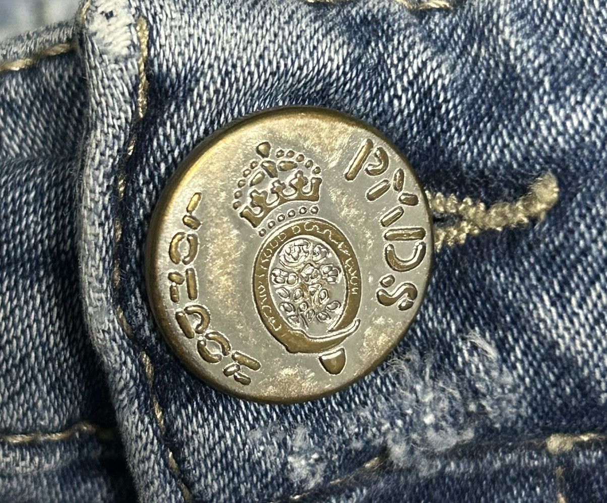 If Six Was Nine 🔥 Vintage PMDS Distressed Denim Size US 28 / EU 44 - 5 Thumbnail