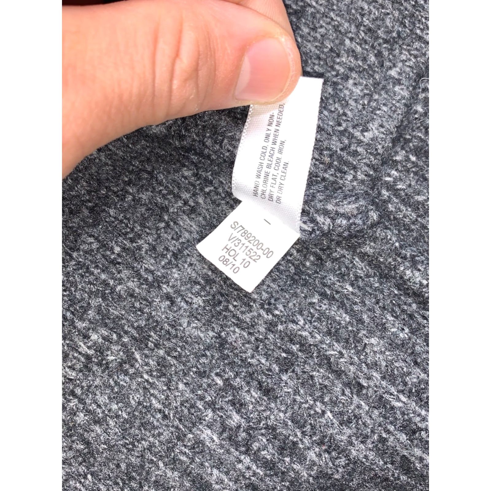 Gap GAP Open Front Sweater Cardigan Vest Womens S Gray Sleeveless 12337 Size S / US 4 / IT 40 - 4 Thumbnail