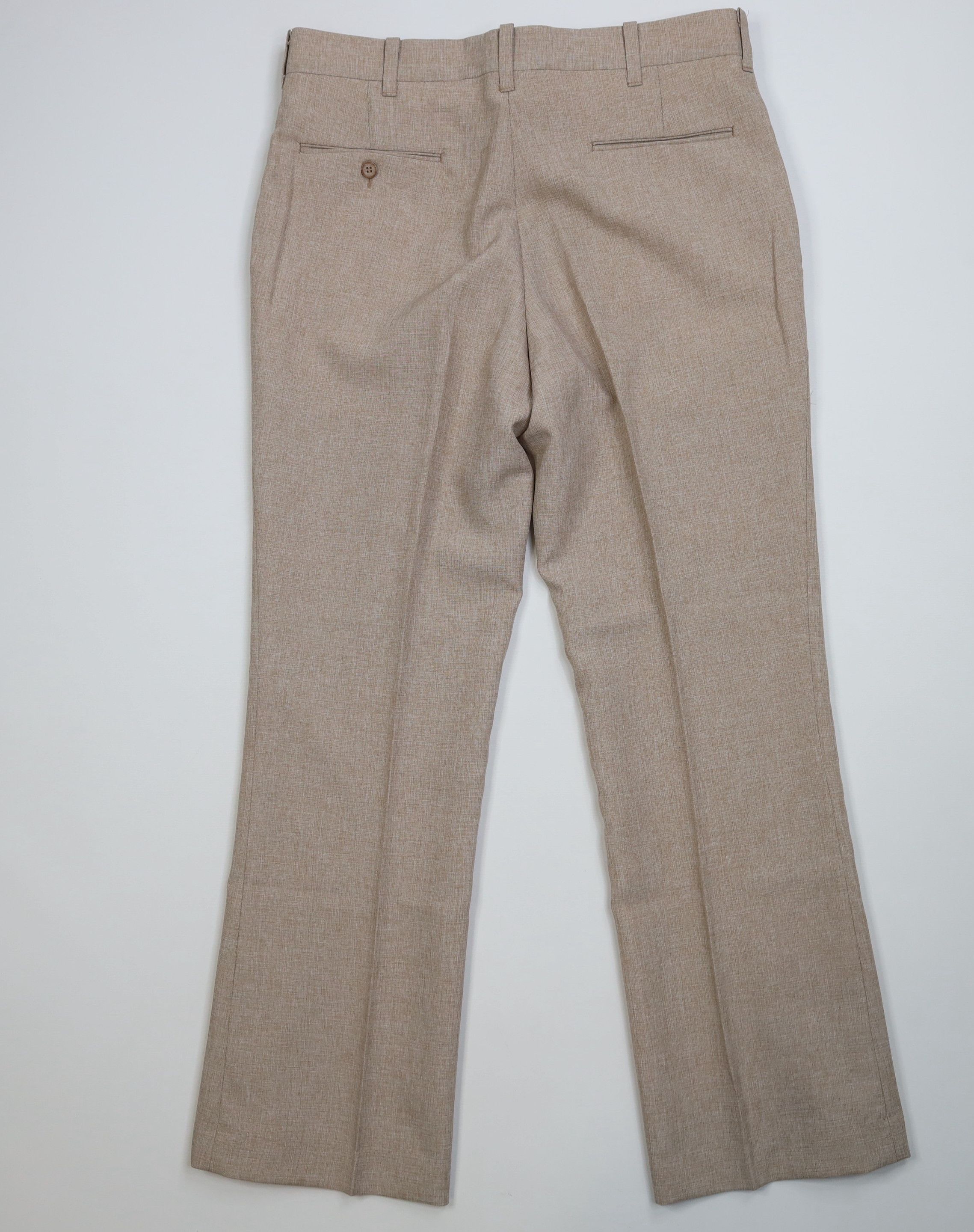 Vintage Vintage 70s Streetwear Bell Bottoms Chino Pants Beige USA Size US 34 / EU 50 - 7 Thumbnail