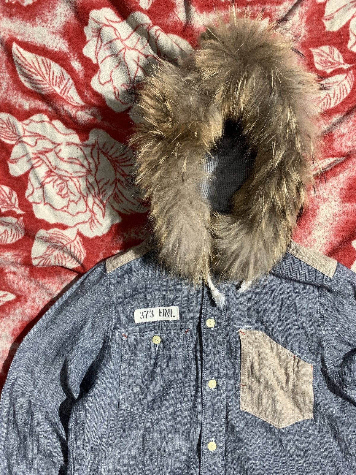 If Six Was Nine × Japanese Brand × Le Grande Bleu (L.G.B.) Japanese~ oldbetty's fur if six LGB style hoodie shirt Size US M / EU 48-50 / 2 - 4 Thumbnail
