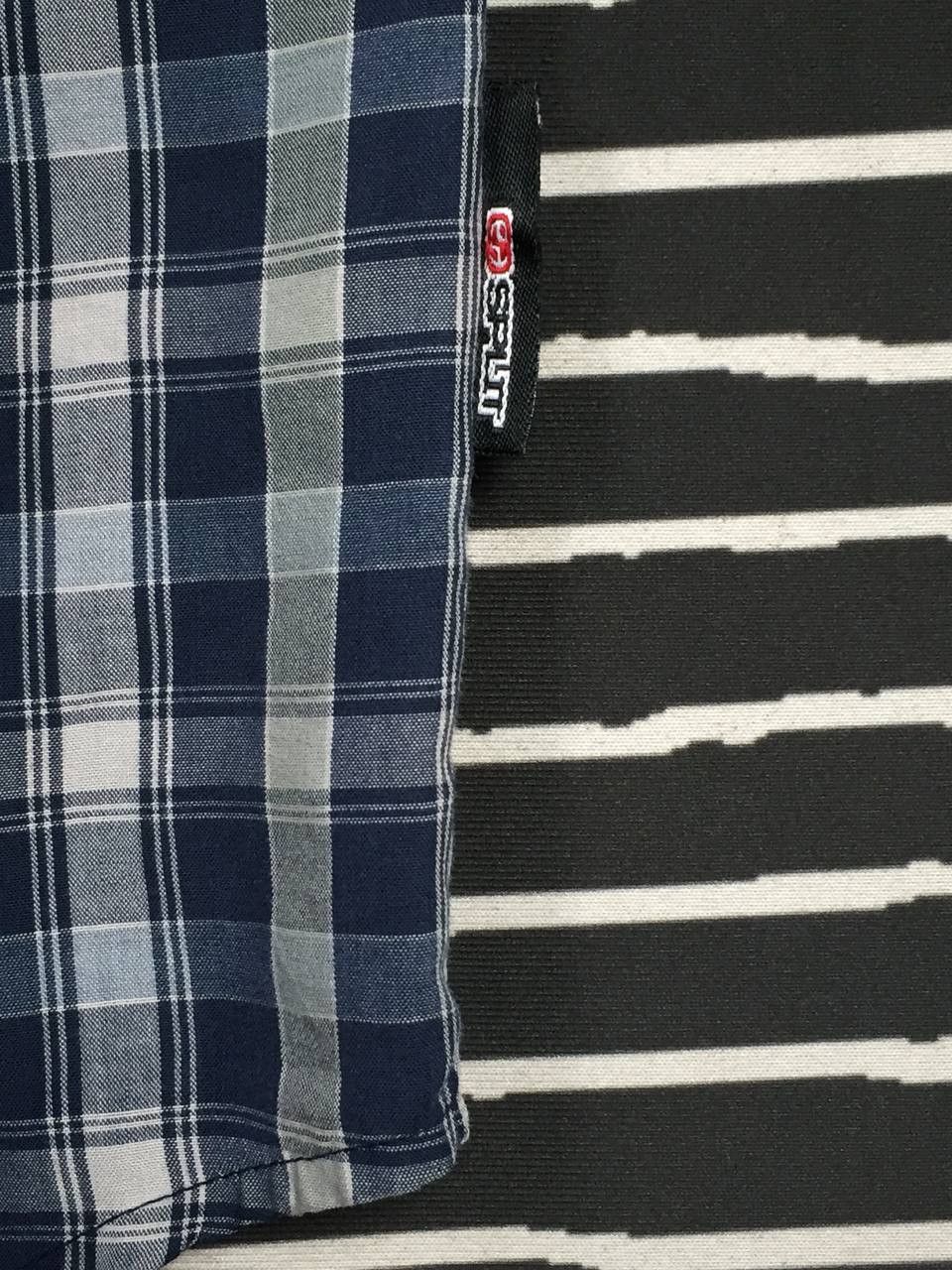 Split SPLIT Skateboards Pearl Snap Button Western Plaid Shirt Size US XL / EU 56 / 4 - 6 Thumbnail