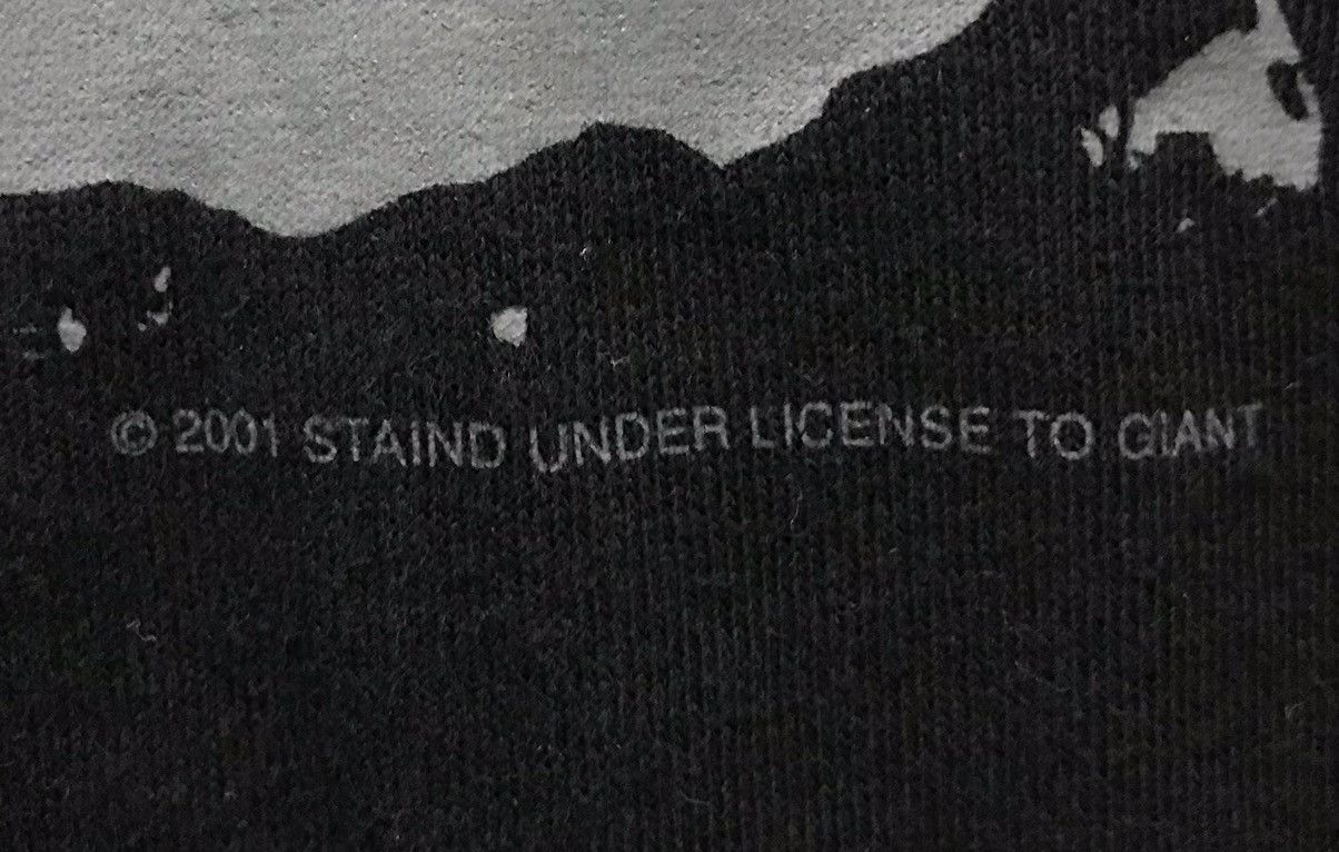 Band Tees Vintage Y2k Staind Men's Band Art Black Short Sleeve Size US L / EU 52-54 / 3 - 4 Thumbnail