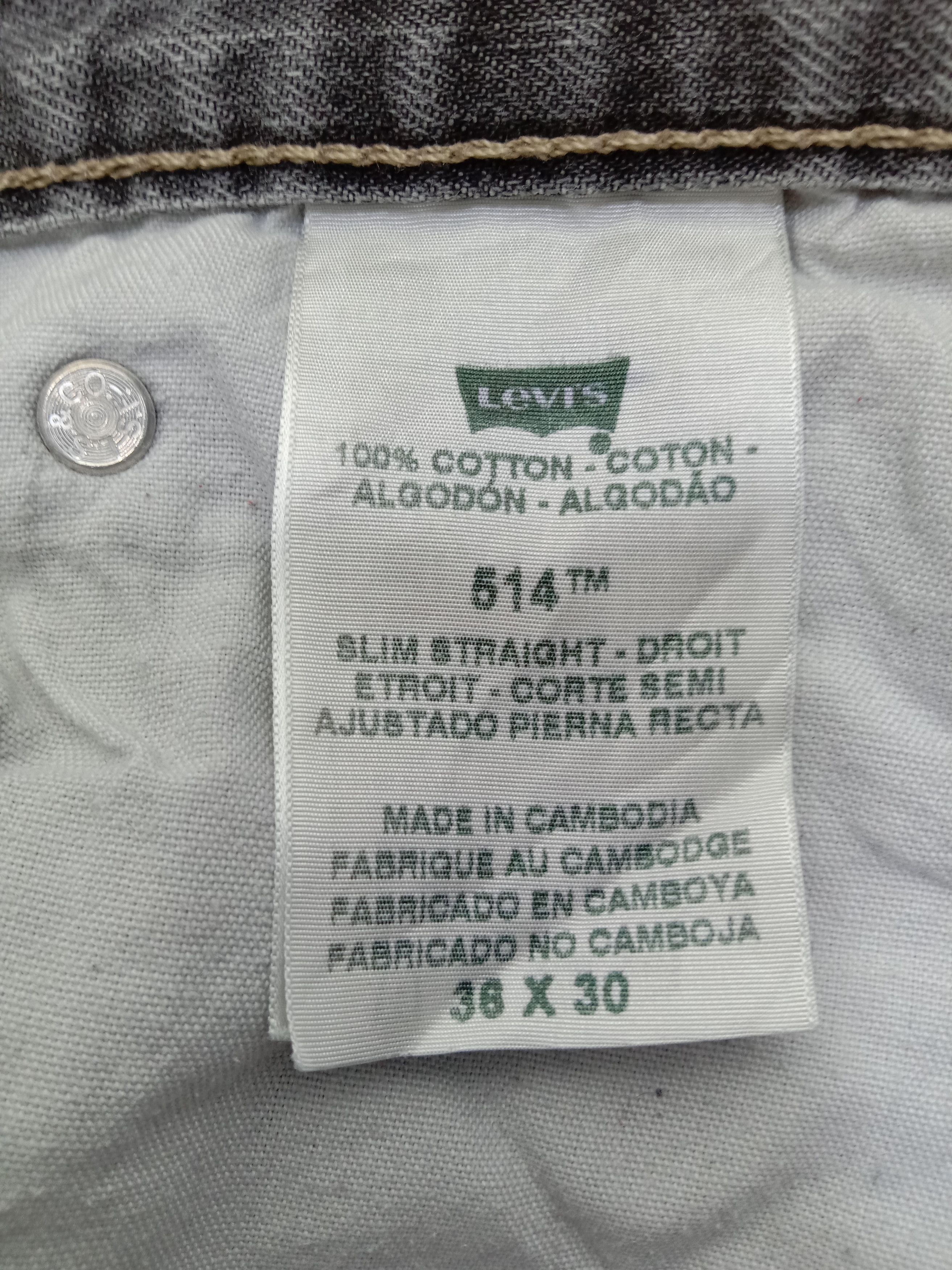 Levi's Vintage Levi's 514 Paint Splatter Jeans Straight Fit Denim Size US 34 / EU 50 - 13 Thumbnail