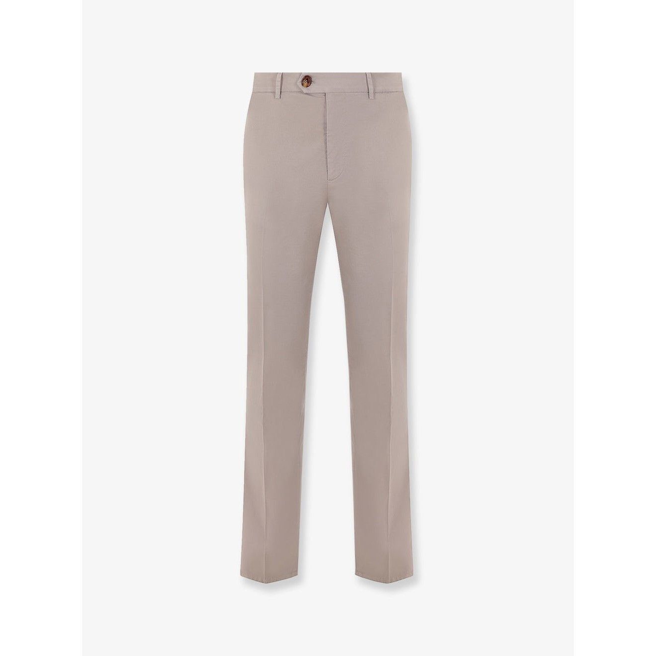 BRUNELLO CUCINELLI $730 Pima Comfort Khaki Trousers New & Au