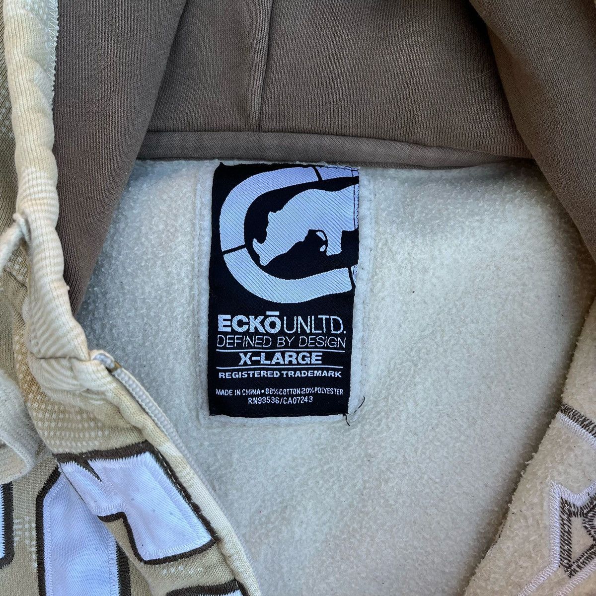 Ecko Unltd. Vintage Ecko Unltd Zip hoodie big logo Size US XL / EU 56 / 4 - 3 Thumbnail