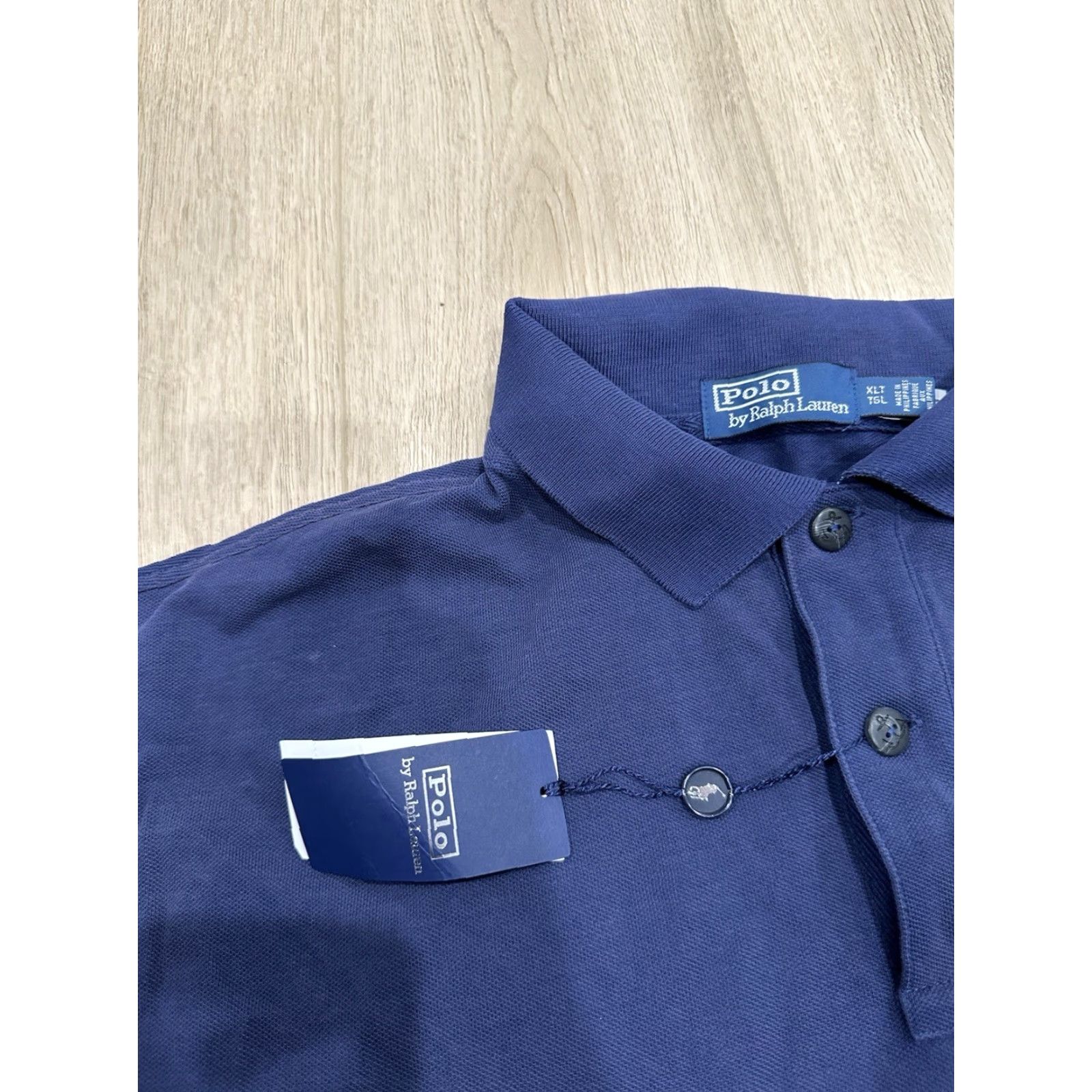 Polo Ralph Lauren Polo Ralph Lauren Polo Shirt Embroidered Anchor Navy XLT Tall Mens Shirt Size US XL / EU 56 / 4 - 6 Thumbnail