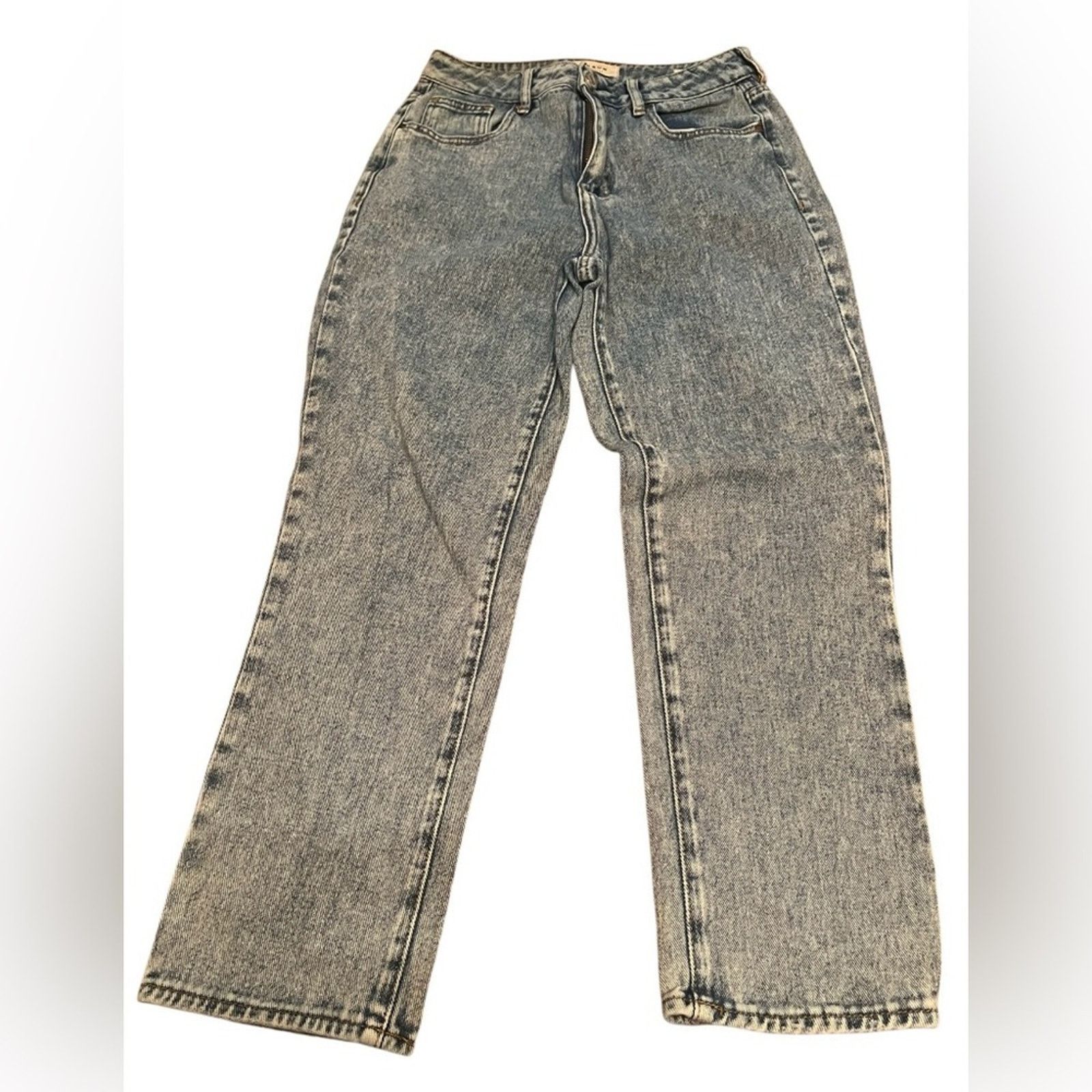 Pacsun Pacsun mom Jean, medium blue, size 27. Size 27" / US 4 / IT 40 - 1 Thumbnail