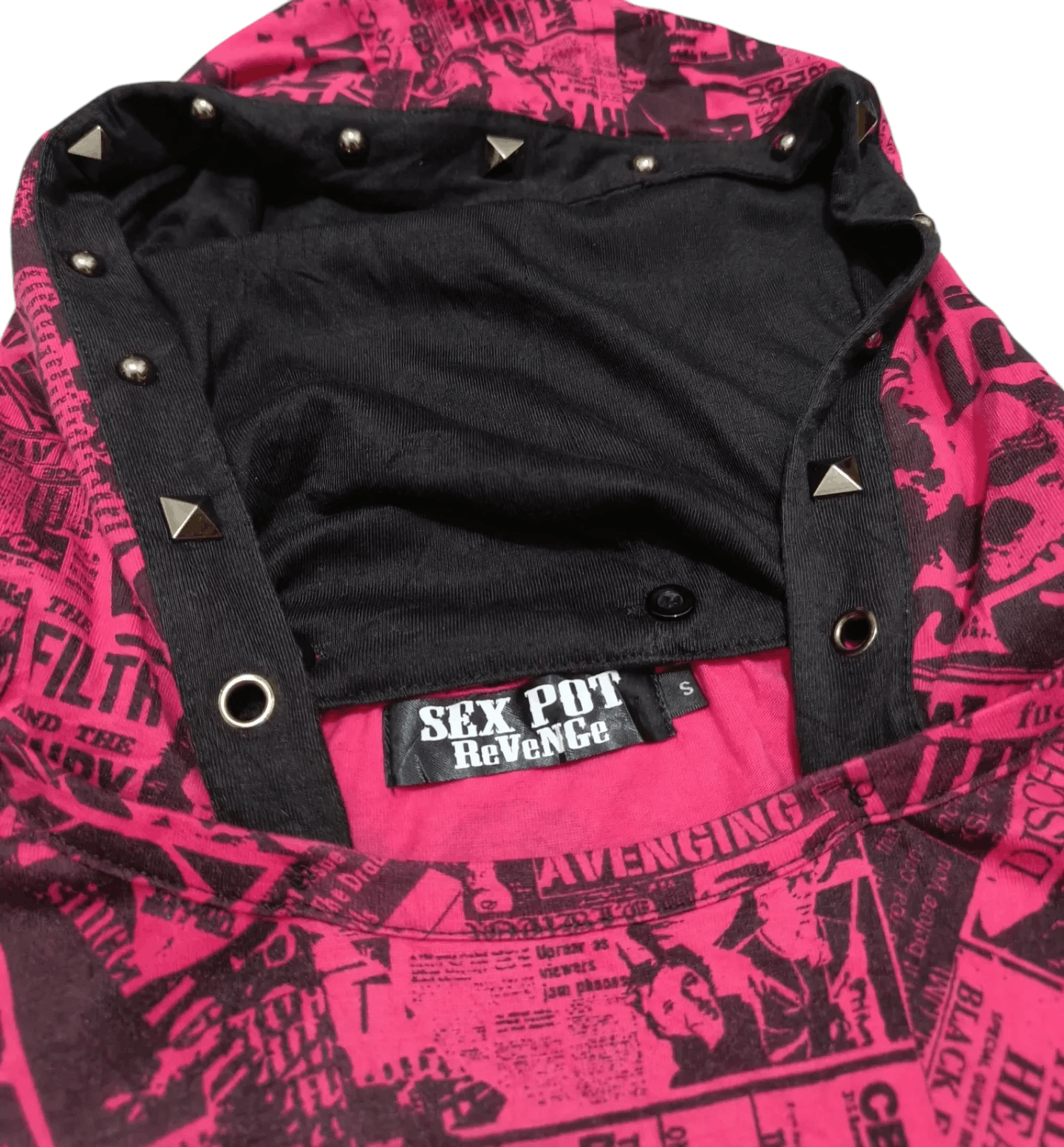 Band Tees SEX POT REVENGE AOP Rock n Roll Punk Style Shirt Hoodie Size US S / EU 44-46 / 1 - 8 Thumbnail