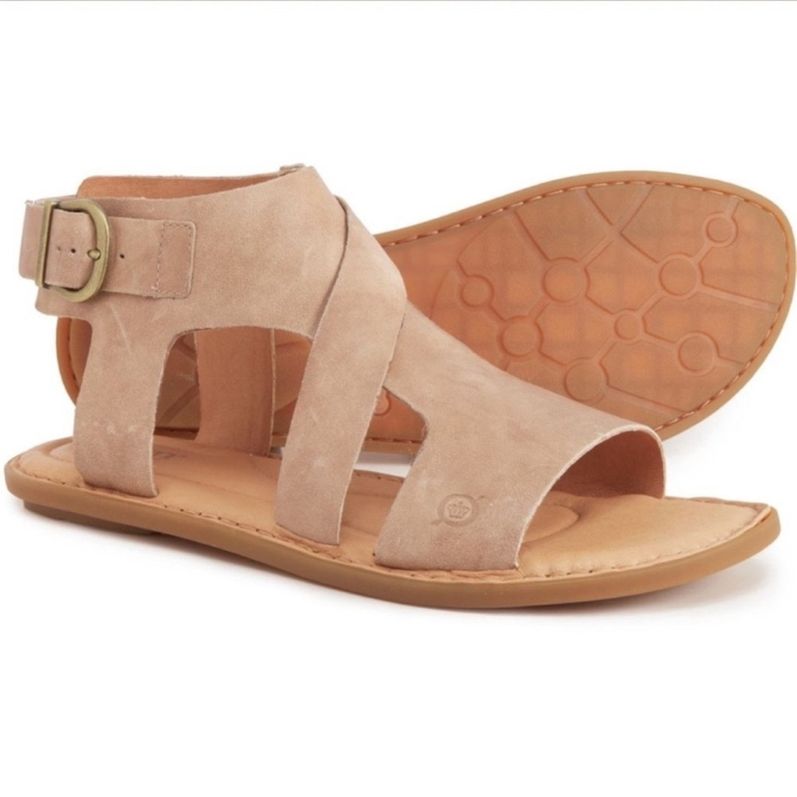 Born 🎉LAST PIECE🎉Born Marlowe Buckle Sandals - Leather Size US 11 / IT 41 - 6 Thumbnail