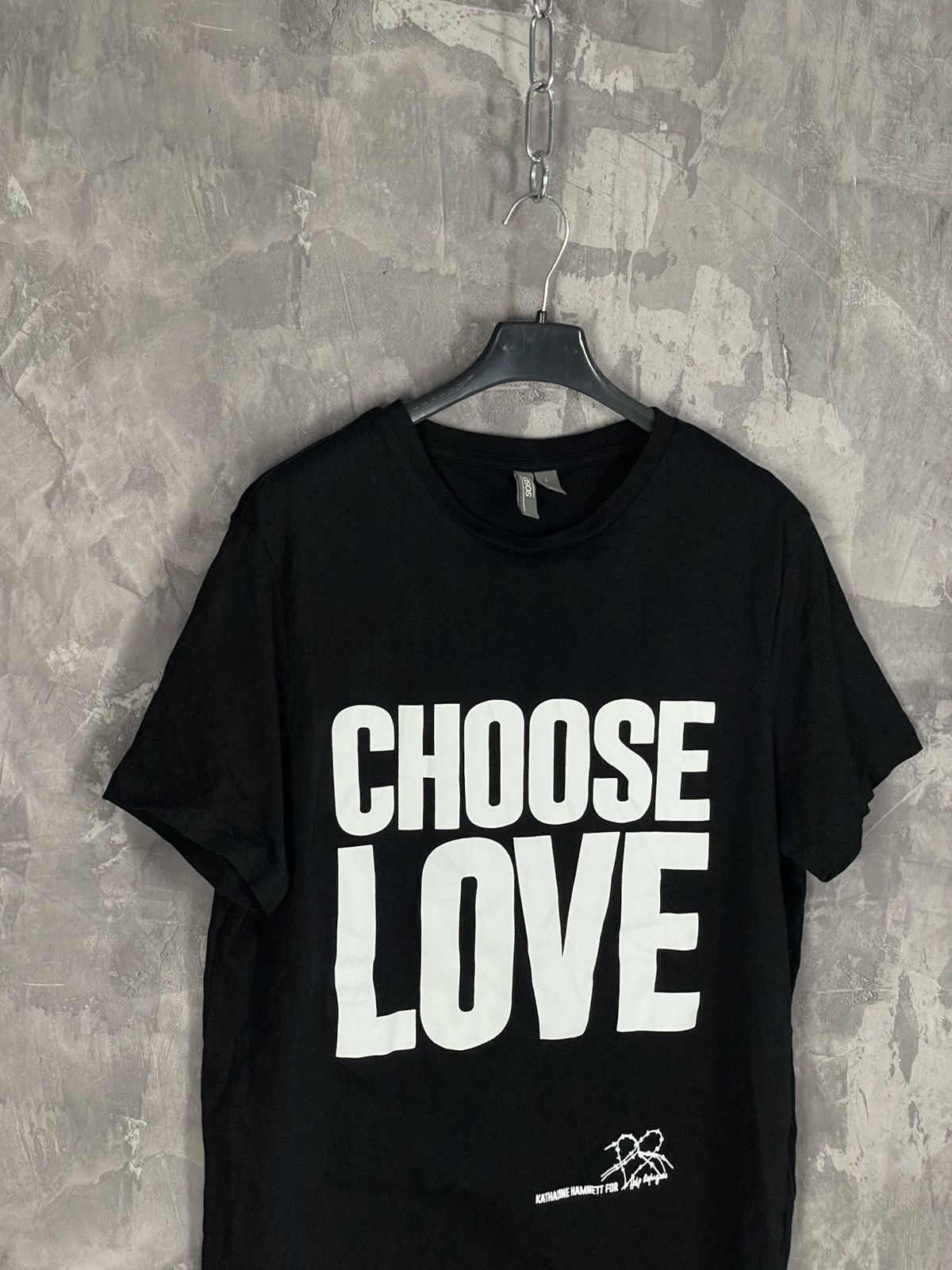 Katharine Hamnett London Katharine Hamnett London Choose Love Tee Art Graphic Y2K Size US L / EU 52-54 / 3 - 7 Thumbnail