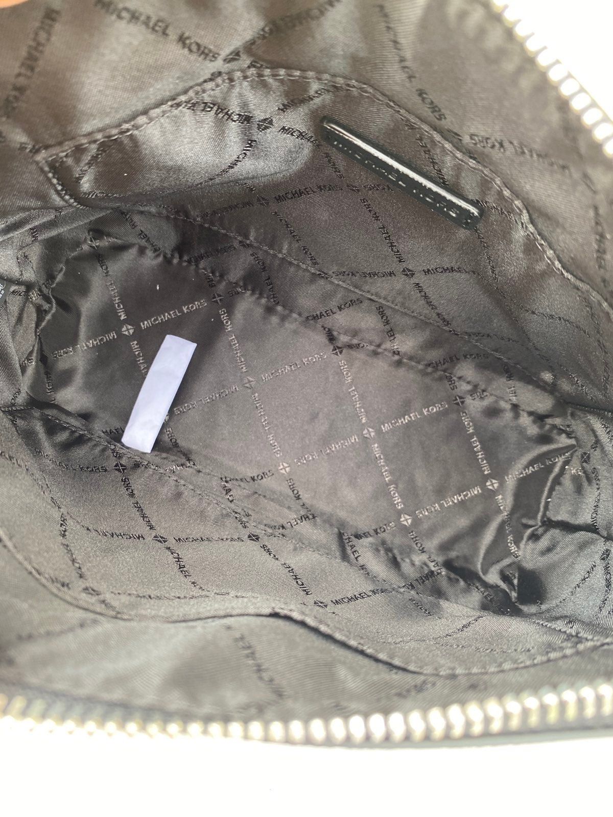 Michael Kors Dome Crossbody Purse Medium Jet Set MK Signatu