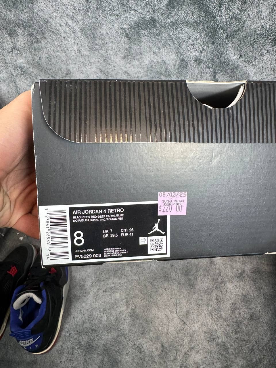 Jordan Brand Size 8 | Jordan 4 Rare Air With Box | Pre-Owned Size US 8 / EU 41 - 6 Thumbnail