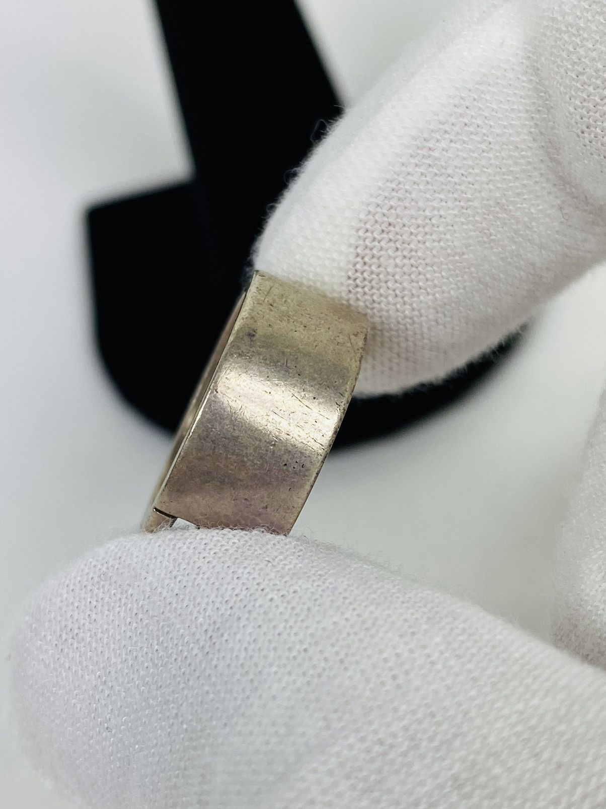 Gucci Gucci .925 Silver G Ring IT 7 Size ONE SIZE - 7 Thumbnail