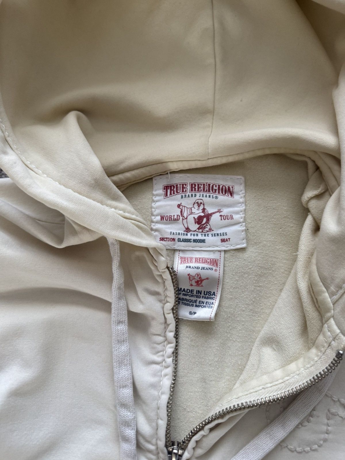 True Religion Women crème True religion Zip up Size S / US 4 / IT 40 - 5 Thumbnail