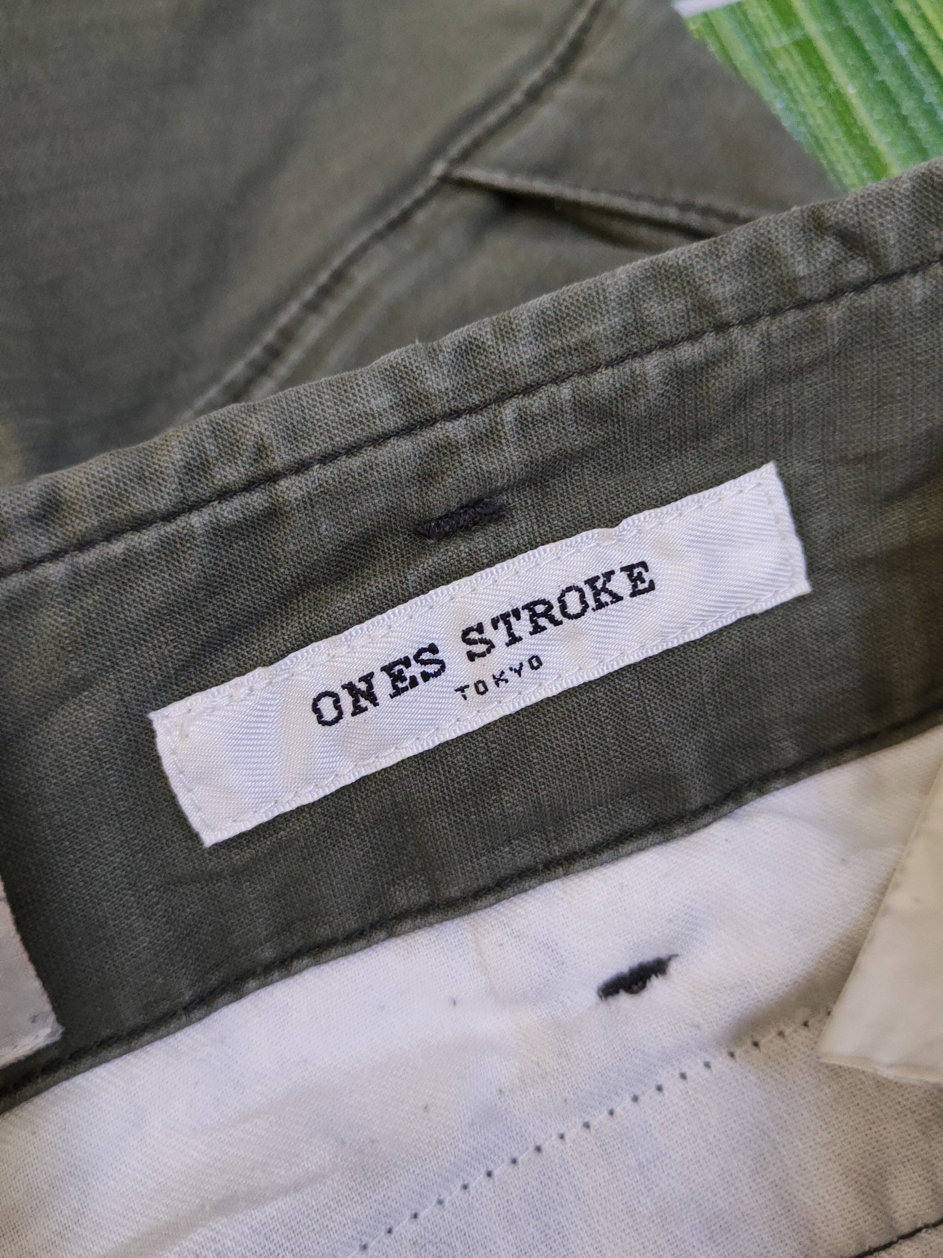 ONES STROKE Ones Stroke Green Multipocket Tactical Cargo Pants #S2407 Size US 28 / EU 44 - 15 Thumbnail